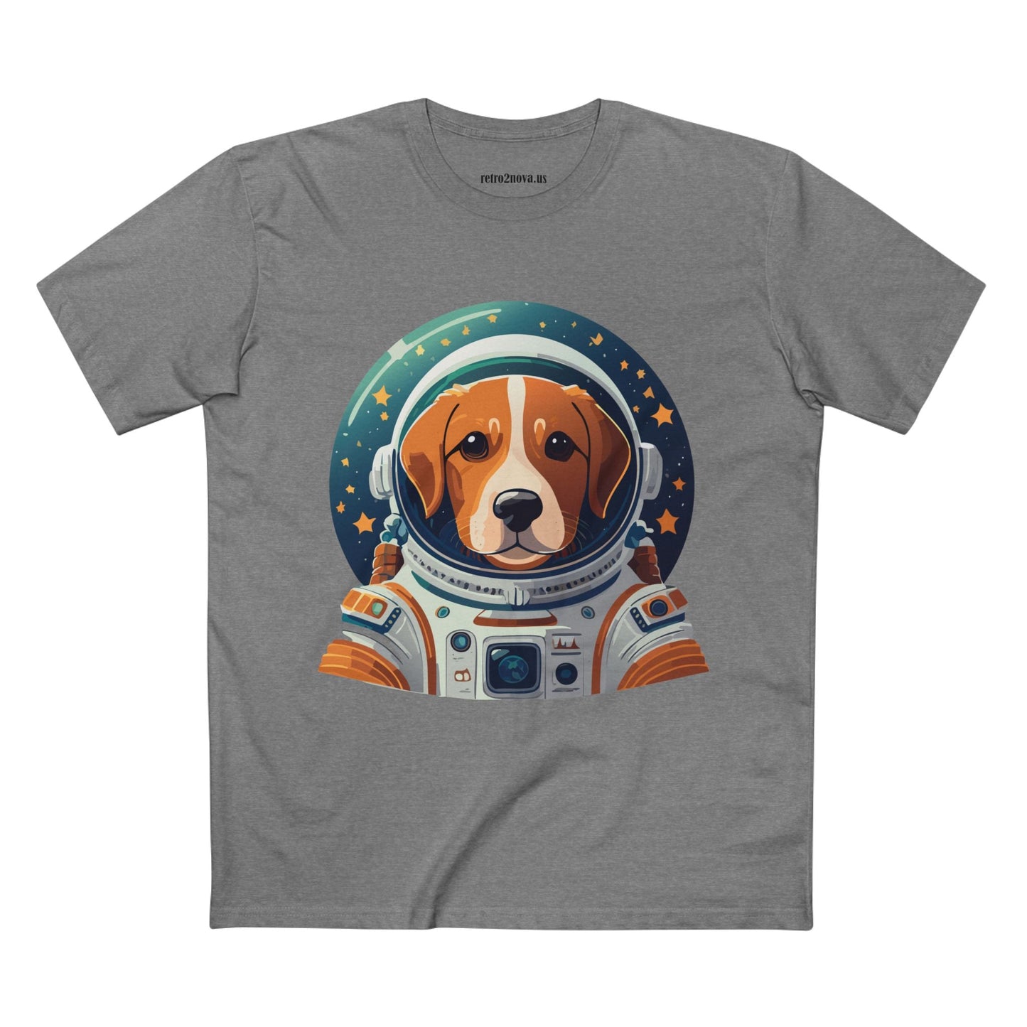 Unisex Premium Cotton Tee With Original Dog Art Shirt Design By Retro2Nova Discover Everyday Comfort And Style