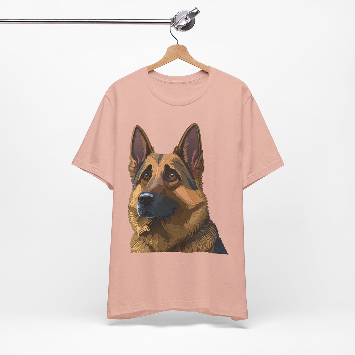 Unisex Animal Shirt With Art Design Tee Wild Animals Print Short Sleeve Comfort Tee