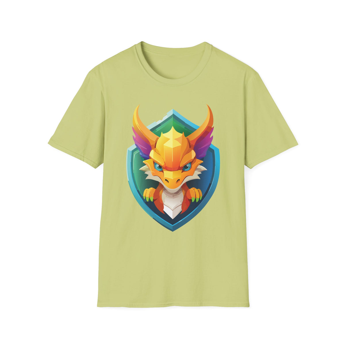 Dragon Graphic Tee Gildan Unisex 100 Cotton Tee Shirt with Animals m18