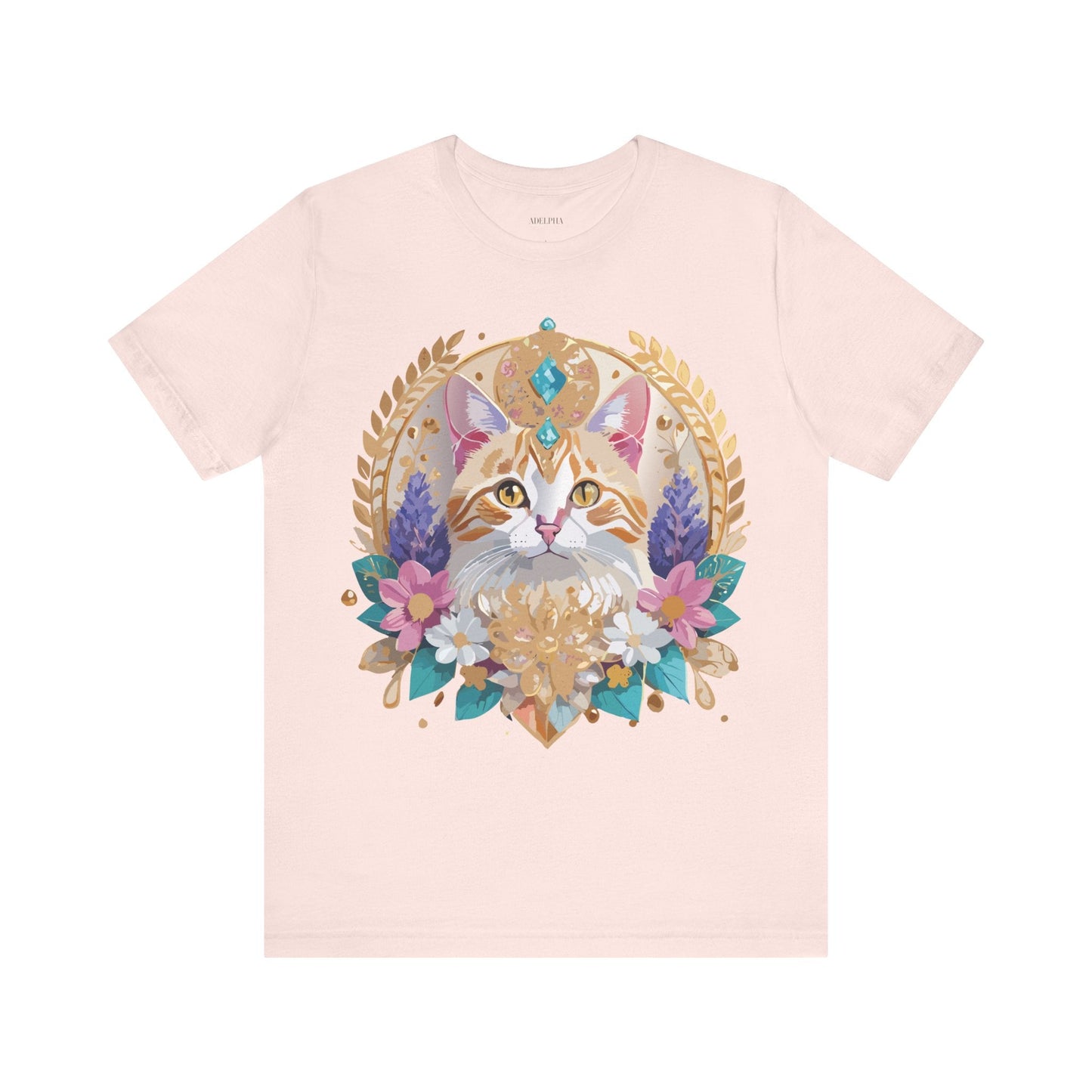 Adelpha Medallion Graphic Tee Unisex Jersey Short Sleeve Vintage Inspired Art Premium Casual Wear
