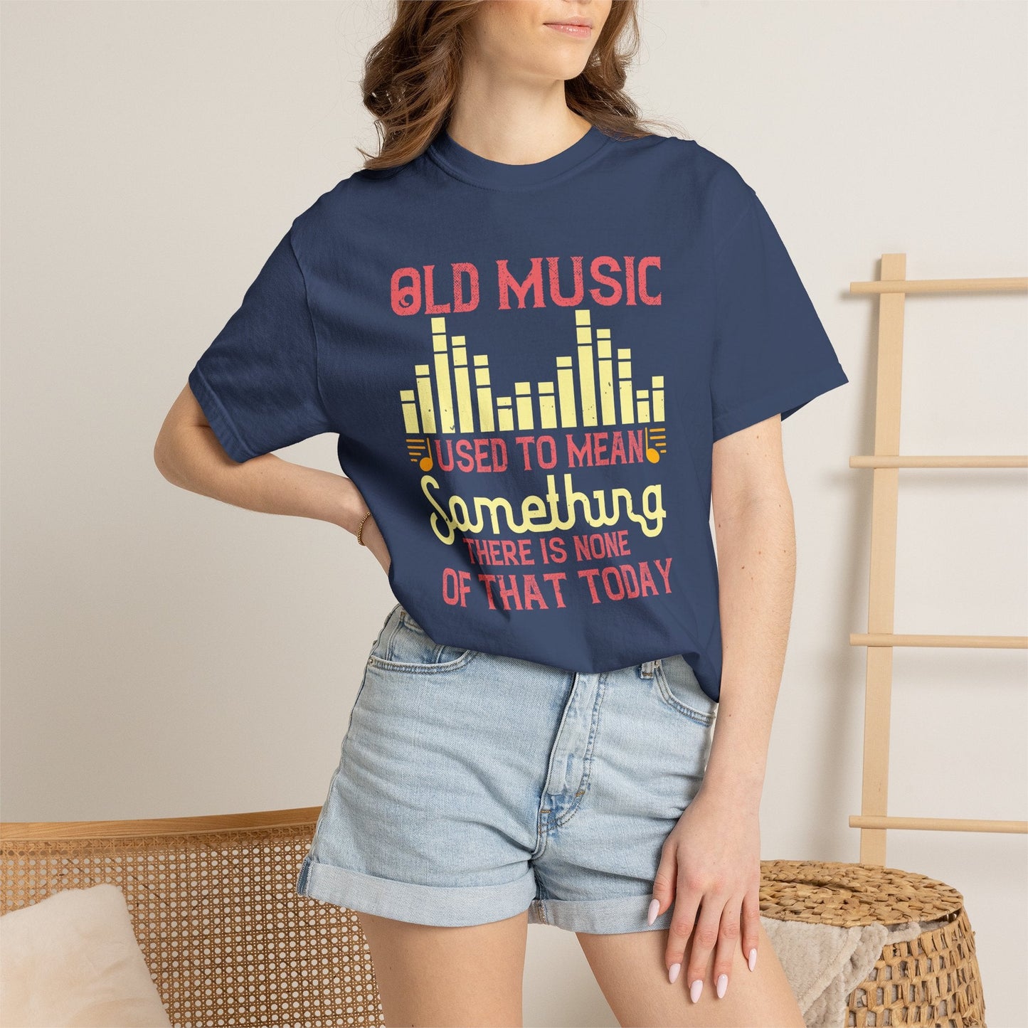 Music Graphic Design Unisex Cotton T-shirt  m39