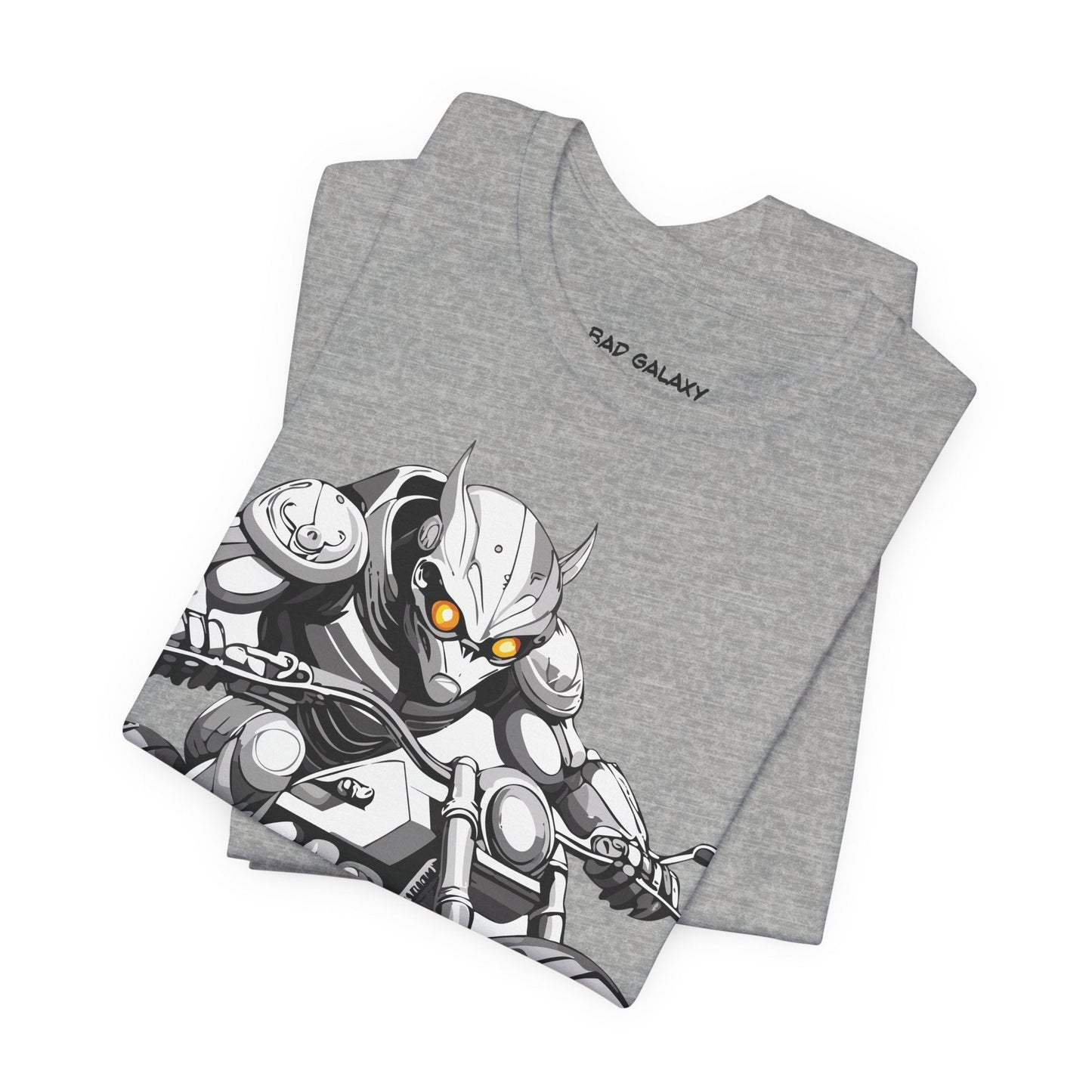 Alien Tee Shirt From Bad Galaxy USA Made To Order Cotton Tee With Eco Friendly Inks Now