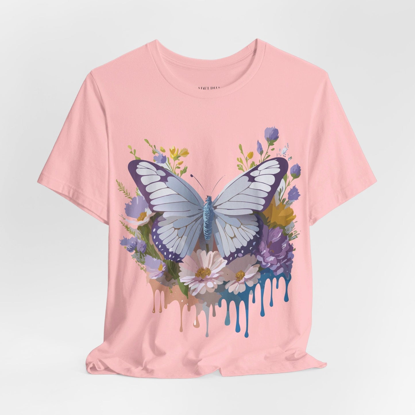 Adelpha Vintage Inspired Graphic Tee Unisex Short Sleeve Shirt