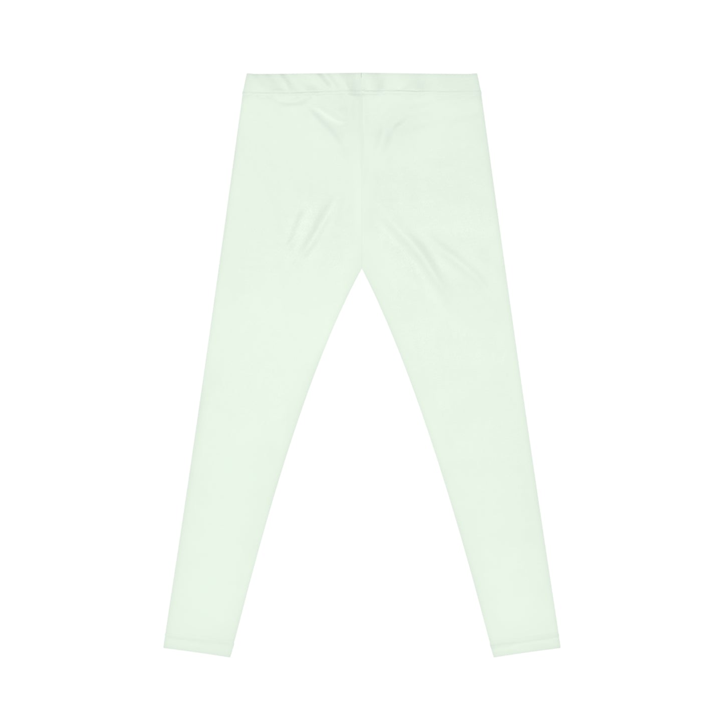 Honeydew Mint Color Women's Poly-Span Casual Leggings XS-2XL