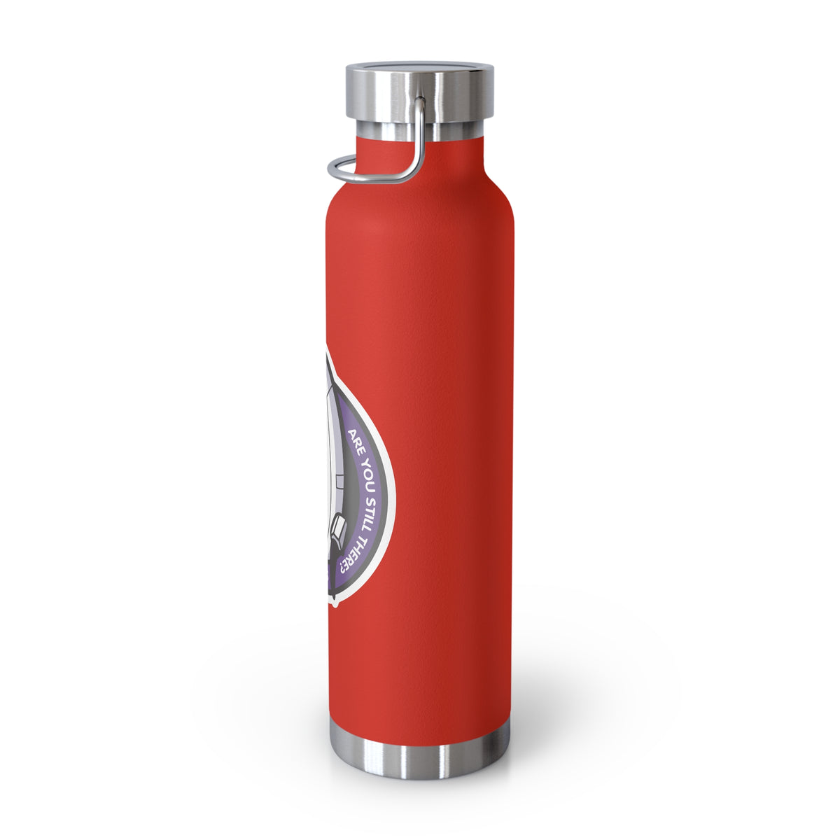 22oz Copper Insulated Water Bottle with Cartoon Design - CV62