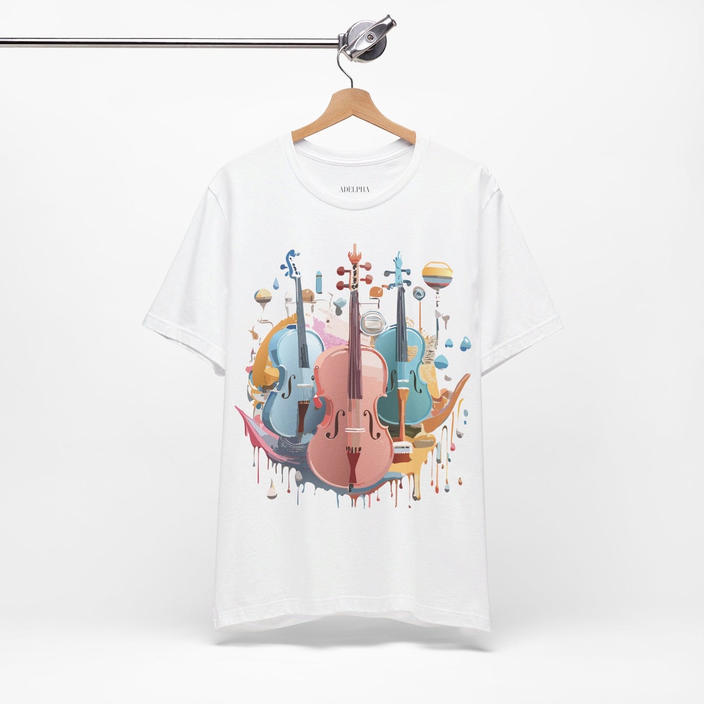 Adelpha Graphic Tee Unisex Jersey Short Sleeve Vintage Inspired Art Design Premium Quality