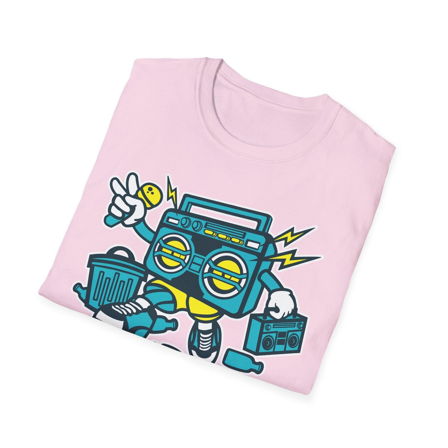 Cartoon T Shirt Animation Tee Funny Unisex Gildan Softstyle 64000 100 Percent Ring Spun Cotton