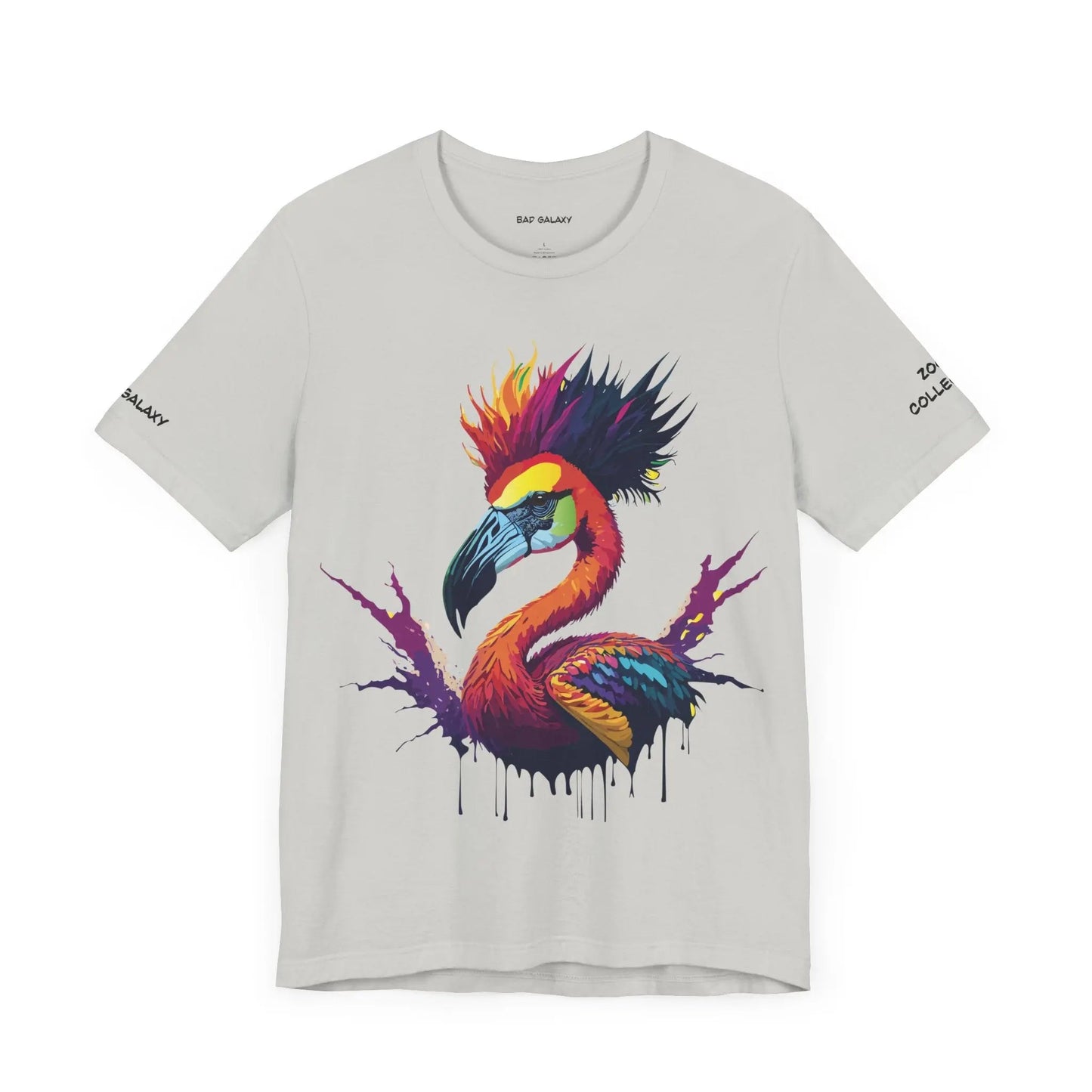 Animal T Shirt By Bad Galaxy Made To Order Cotton Tee With Eco Friendly Inks Soft Comfort Fit
