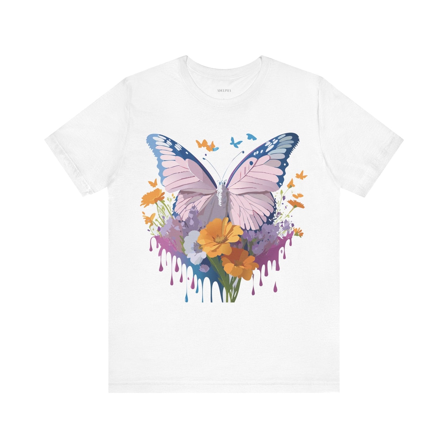 Adelpha Butterfly Graphic Tee Unisex Vintage Inspired Art Design Short Sleeve