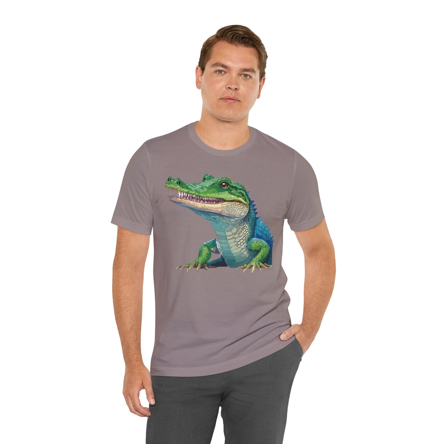 Unisex Animal Shirt With Art Design Wildlife Tee Shirt For Everyday Wear And Comfort