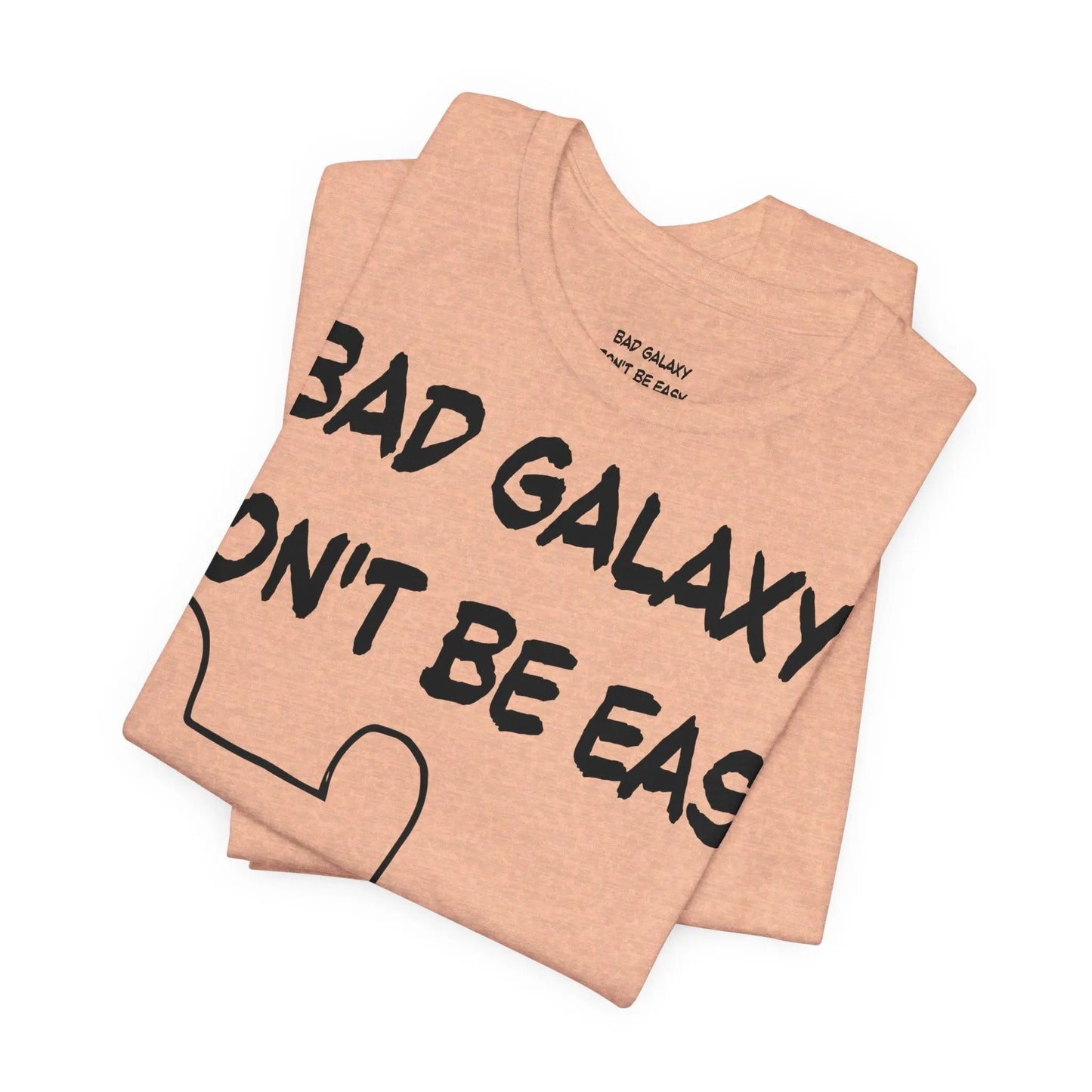 Funny Dog Tee Shirt From Bad Galaxy 100 Percent Cotton Made In USA With Eco Friendly Inks