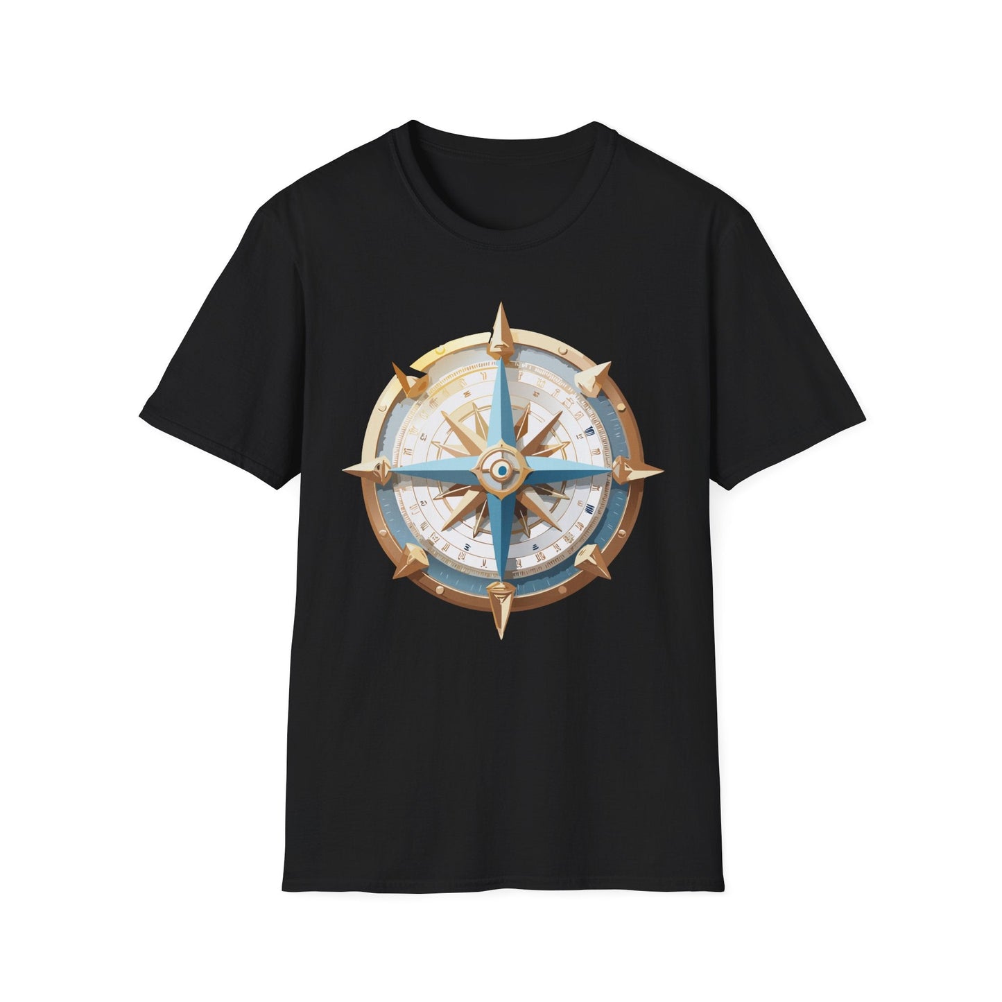 Compass Navigator Graphic Tee Unisex 100 Cotton 27