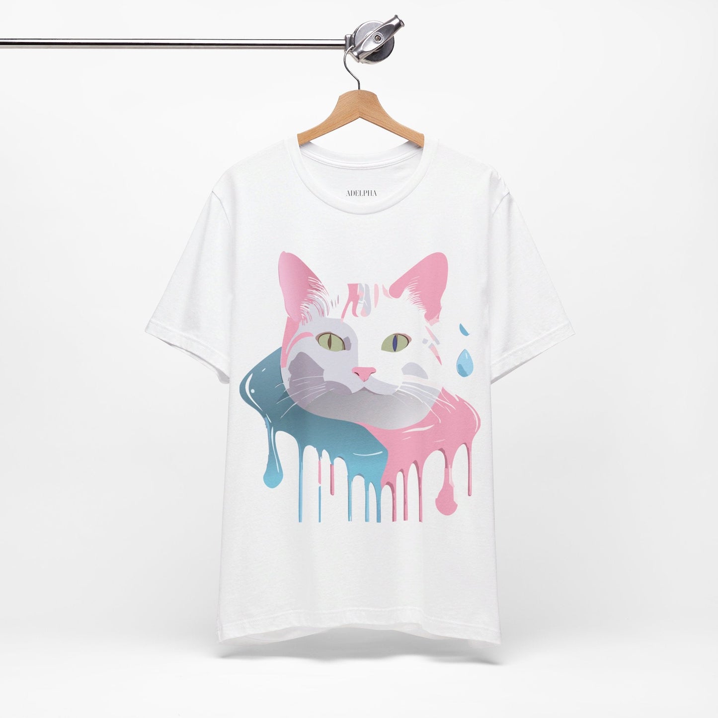 Adelpha Cat Graphic Tee Unisex Short Sleeve Shirt Vintage Inspired Artwork