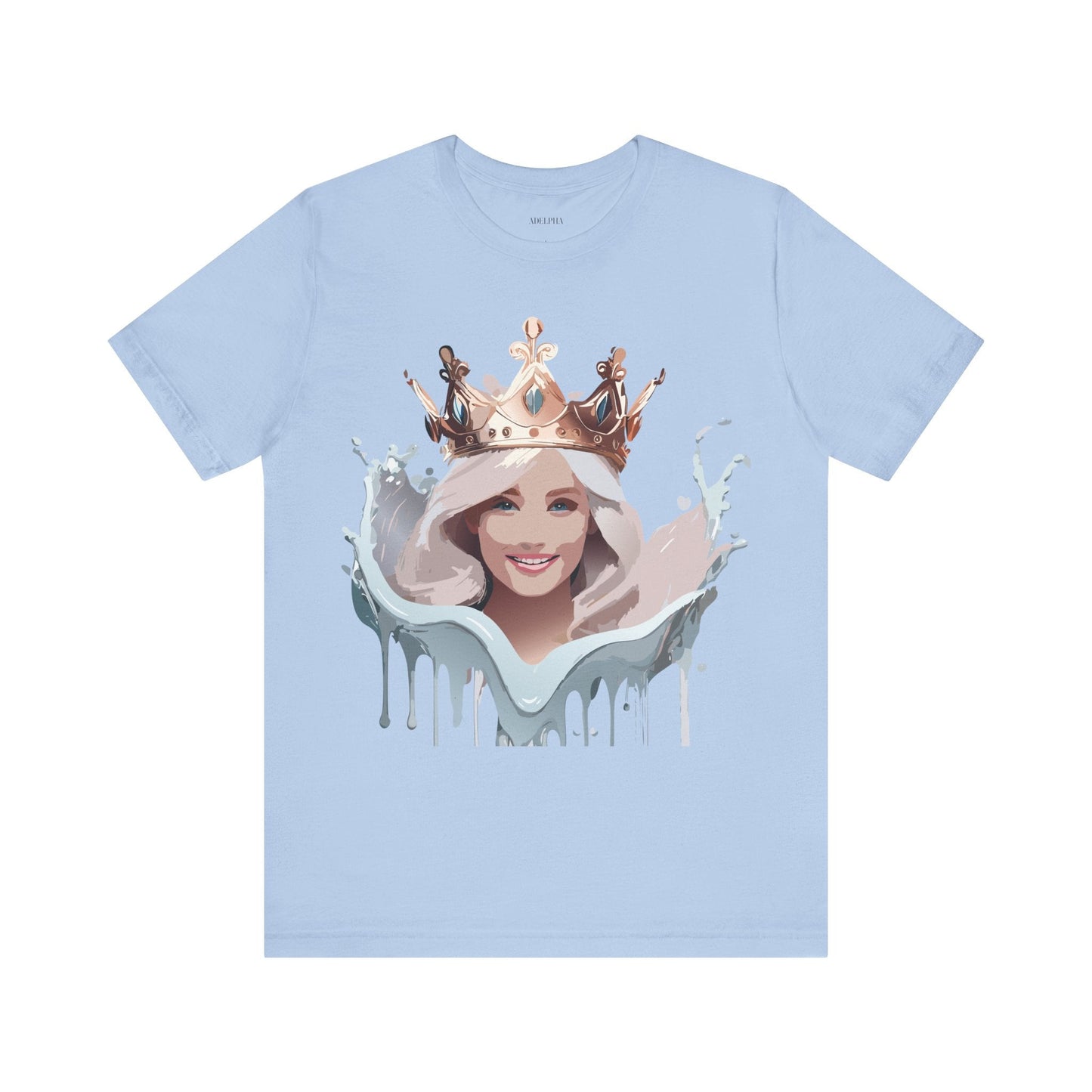 Queen Graphic Tee Unisex Jersey Short Sleeve Vintage Inspired Adelpha Art Design