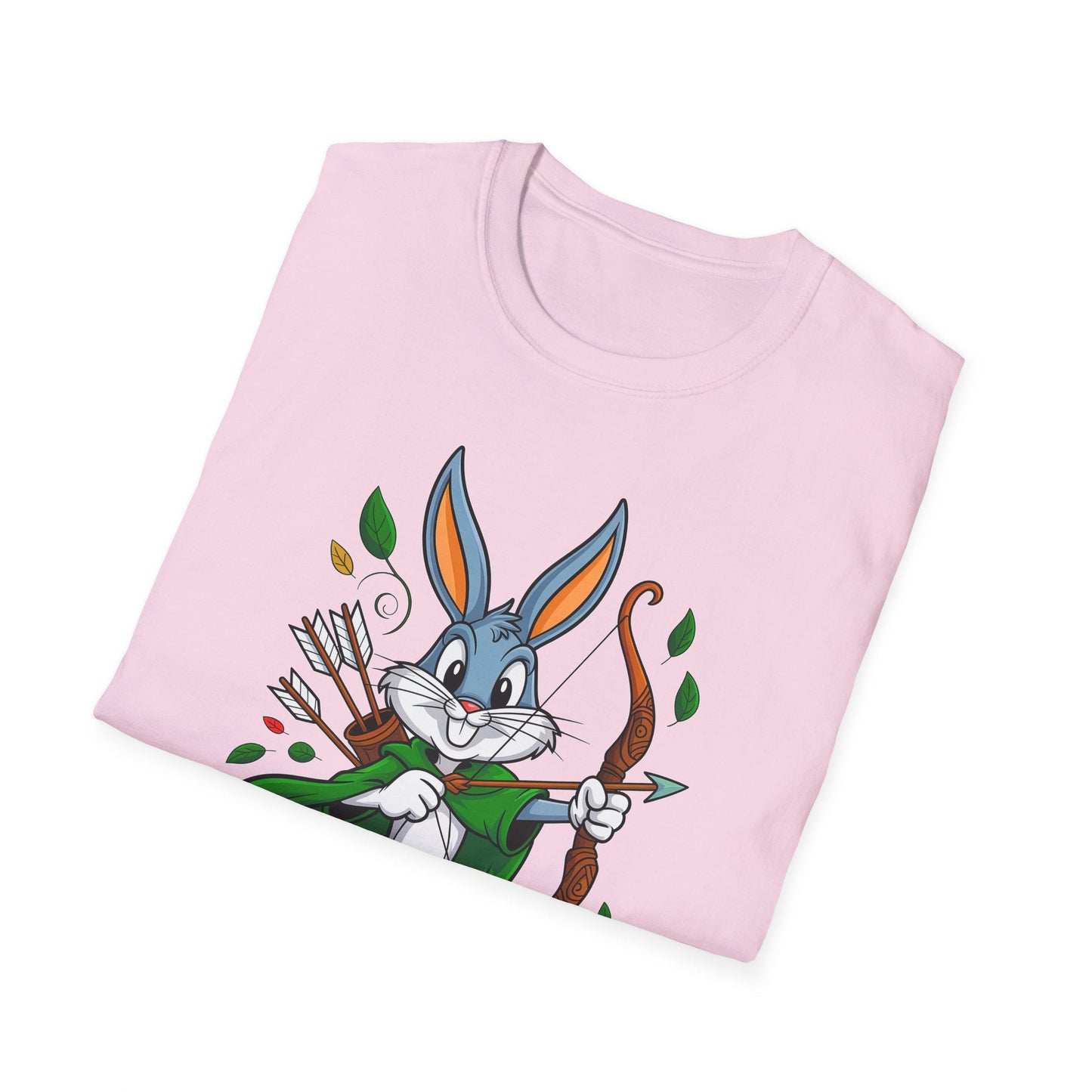 Bugs Bunny T Shirt Unisex Gildan Softstyle 100 Percent Ring Spun Cotton Cartoon Shirt Graphic