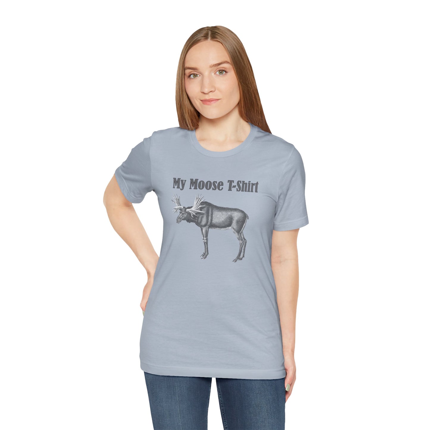 Unisex Cotton Tee Shirt with animals Print