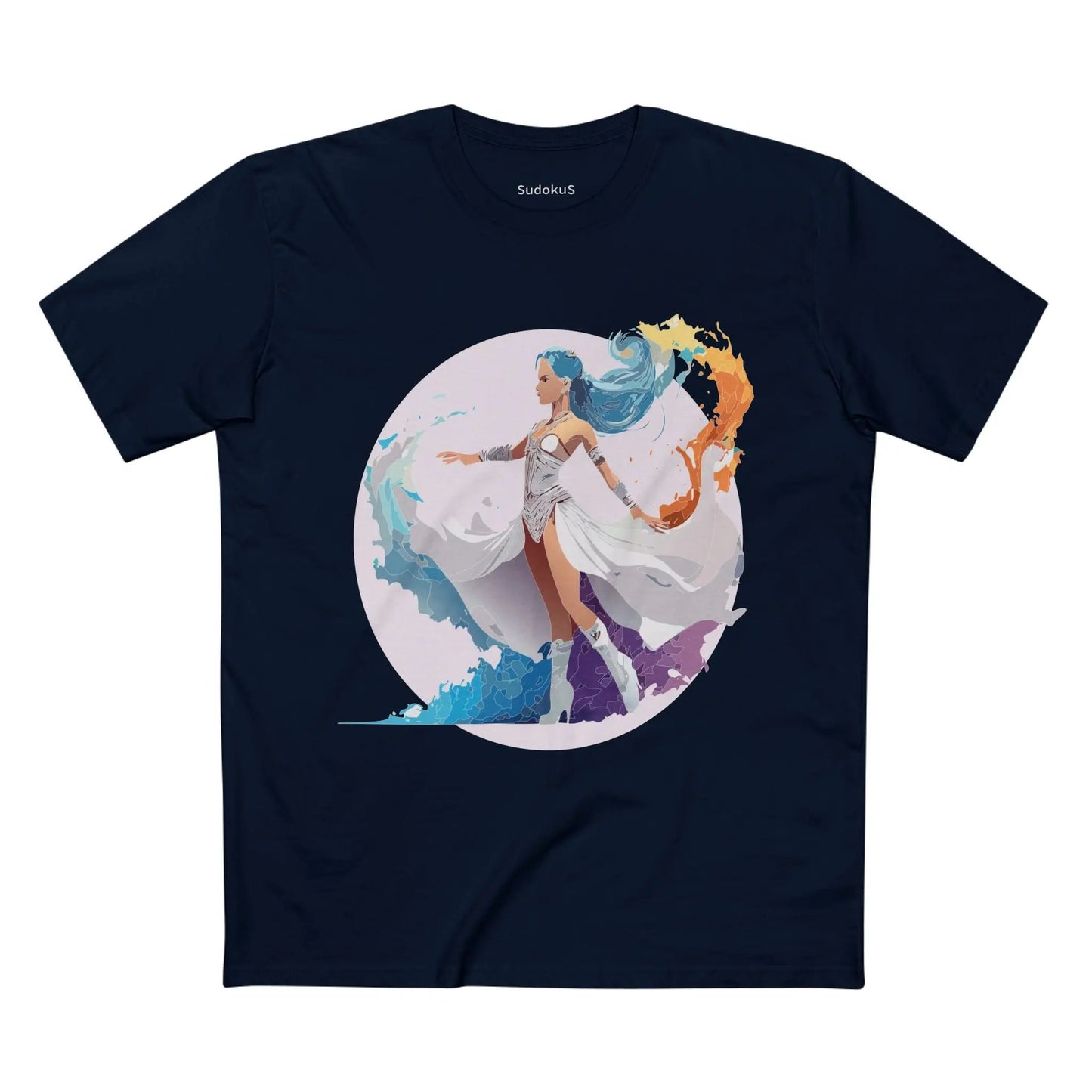 Dancer Graphic Unisex 100 Cotton Staple Tee 15