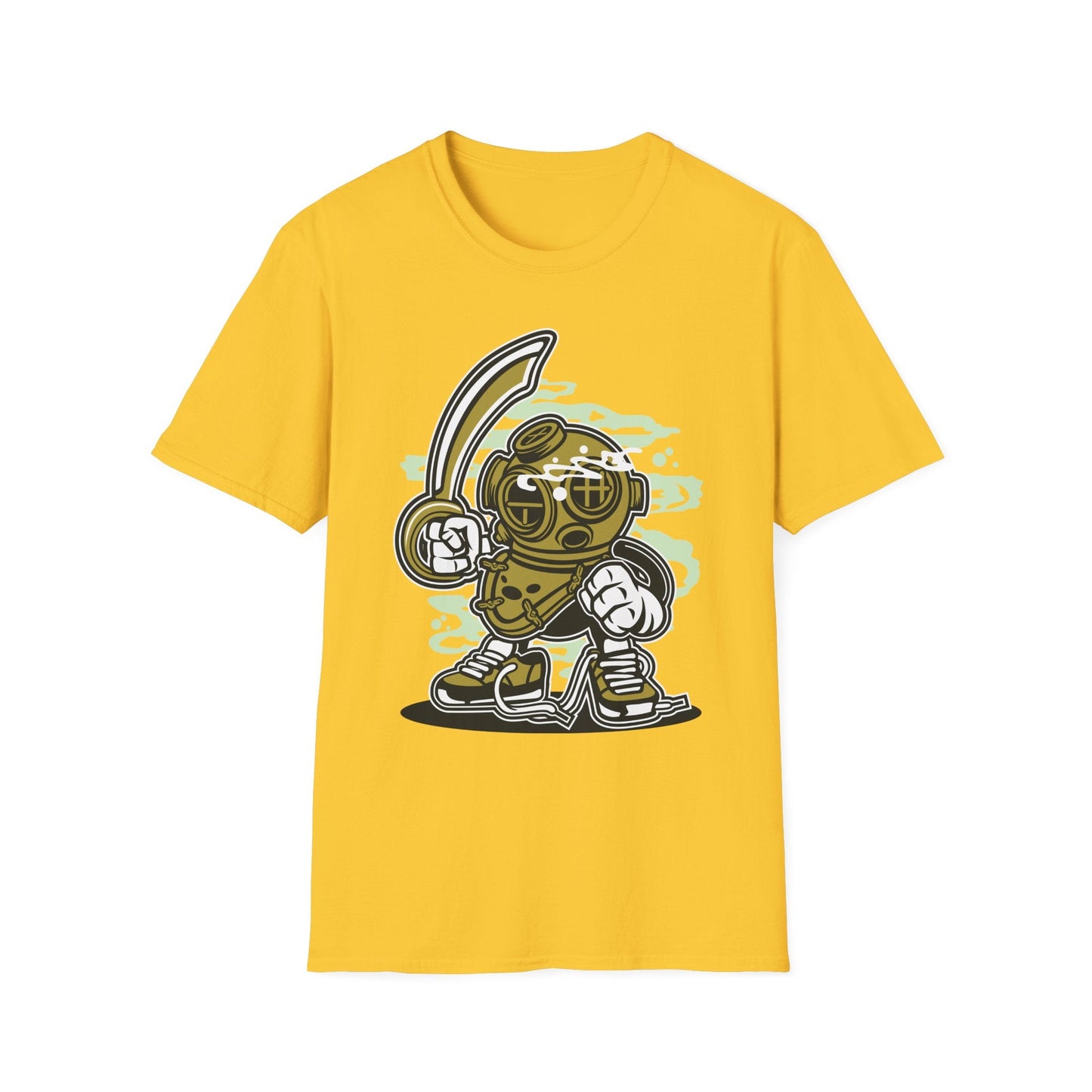 Cartoon T Shirt Animation Tee Funny Tee Shirt Unisex Gildan Softstyle Cotton Comfort