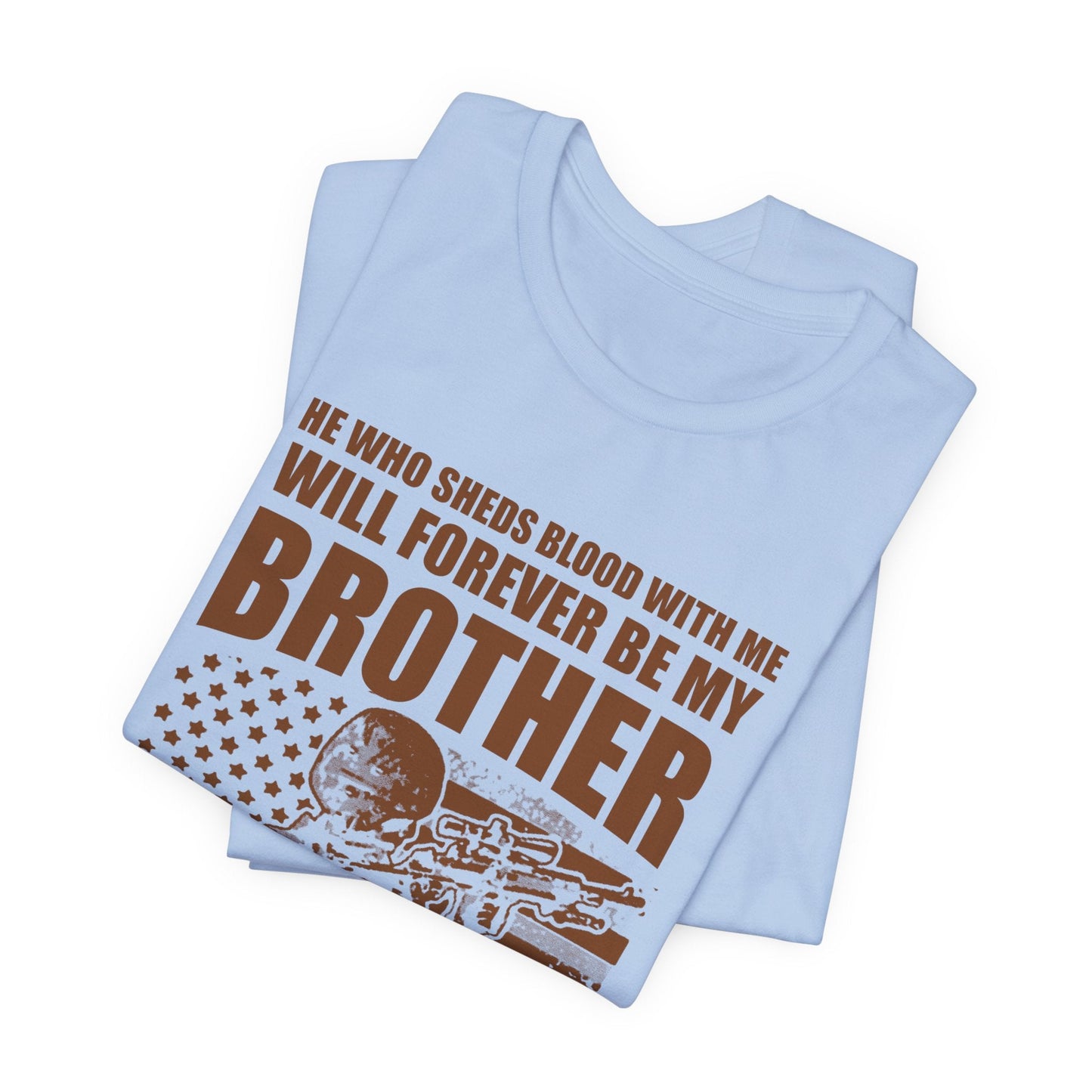 Army Veteran Patriotic Graphic Design Unisex Cotton T-Shirt v47