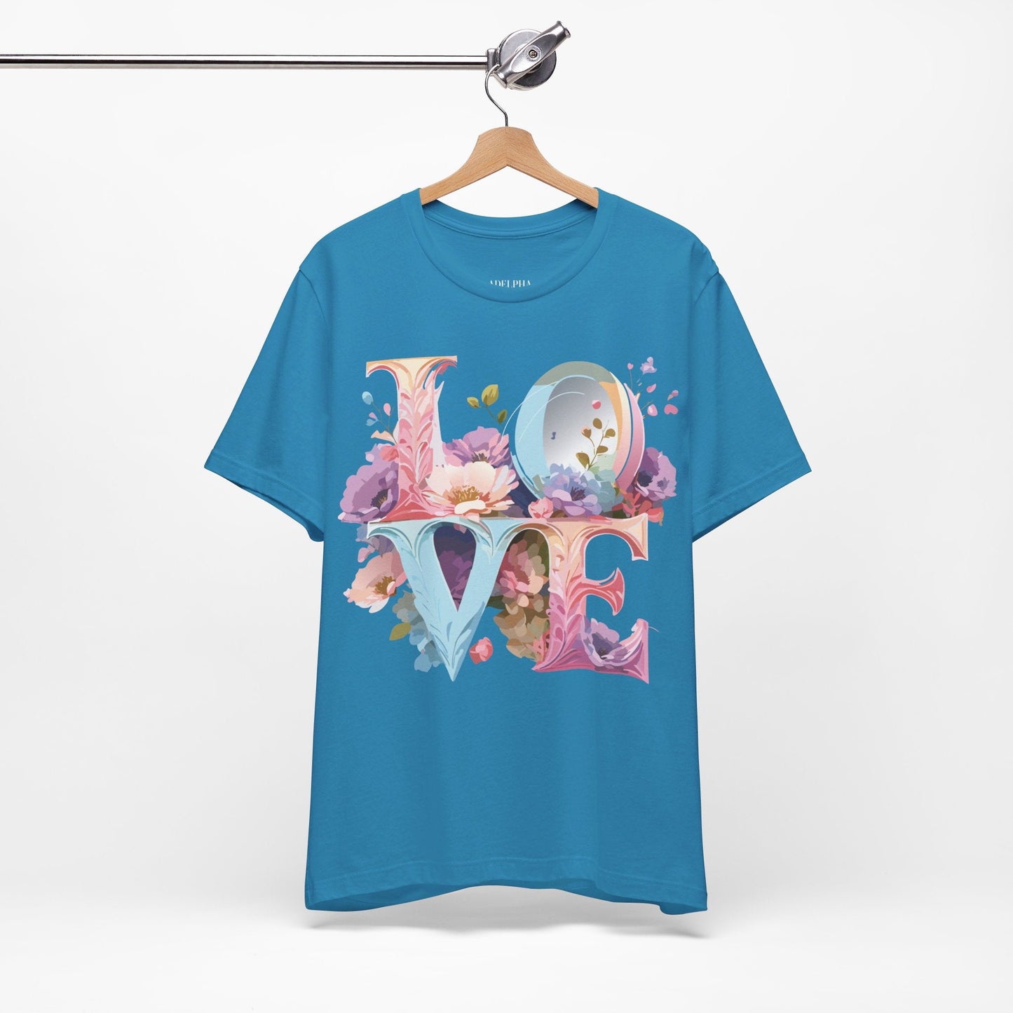 Valentine Graphic Tee Unisex Short Sleeve Shirt By Adelpha Premium Vintage Artwork