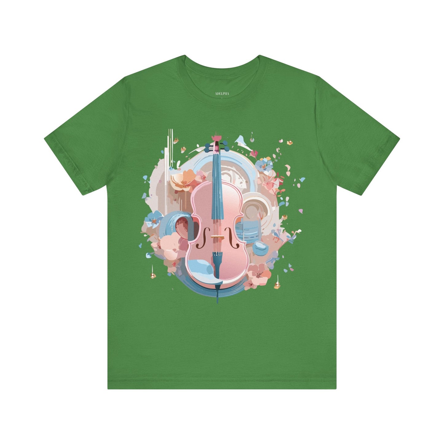 Music T Shirt Unisex Graphic Tee By Adelpha Art Design Vintage Inspired Short Sleeve
