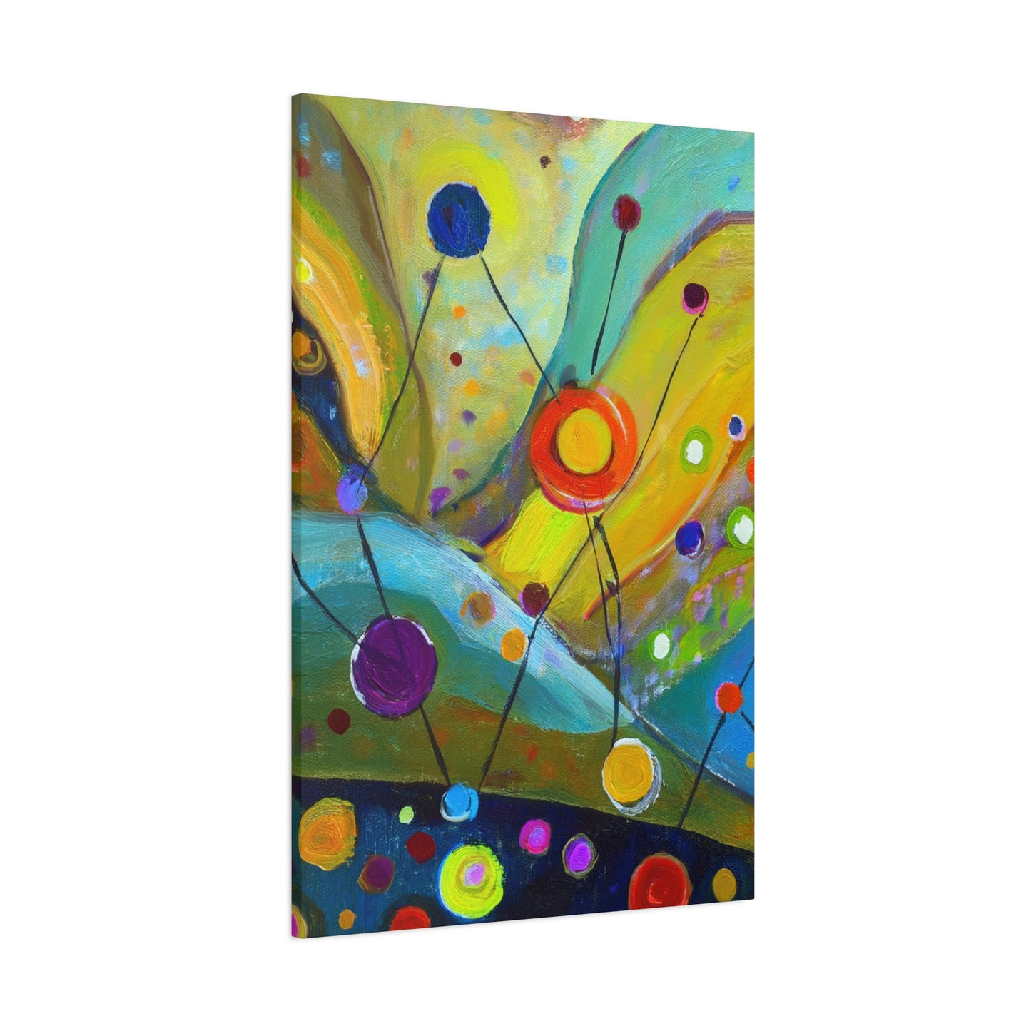 Abstract Oil Painting Print Canvas 20x24,20x30,24x30 24x32,24x36,30x40 32x48,36x48,40x60 Pine-Wood Inner Frame ABS-129