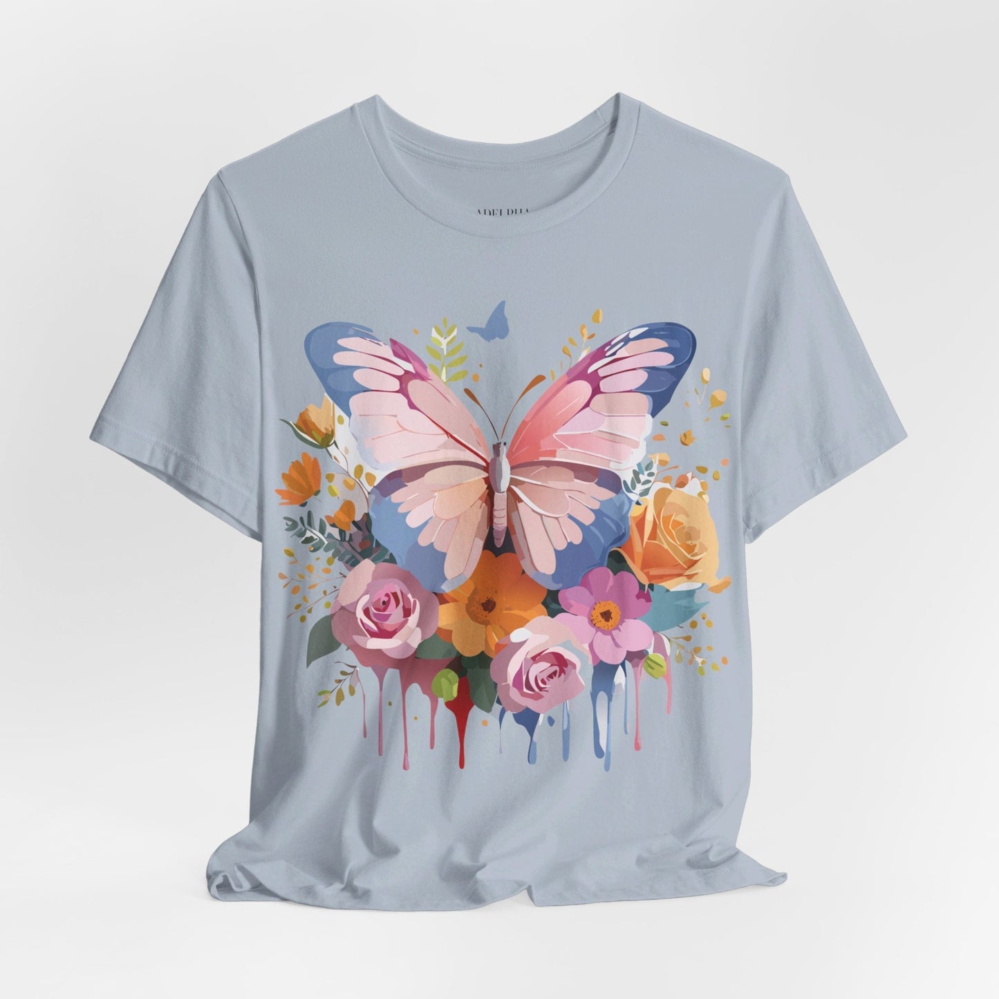 Butterfly Graphic Tee Unisex Art Design Shirt By Adelpha Vintage Inspired