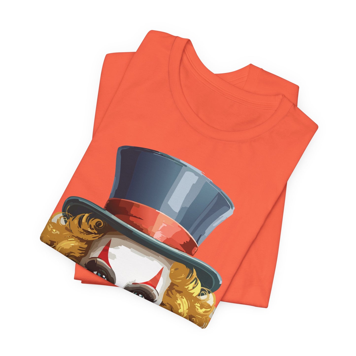 Clown Shirt, Funny Shirt, T-Shirt with Clown, Funny Art Design Tee, Circus Tees, Circus T-Shirt, Unisex Humor Wear 11