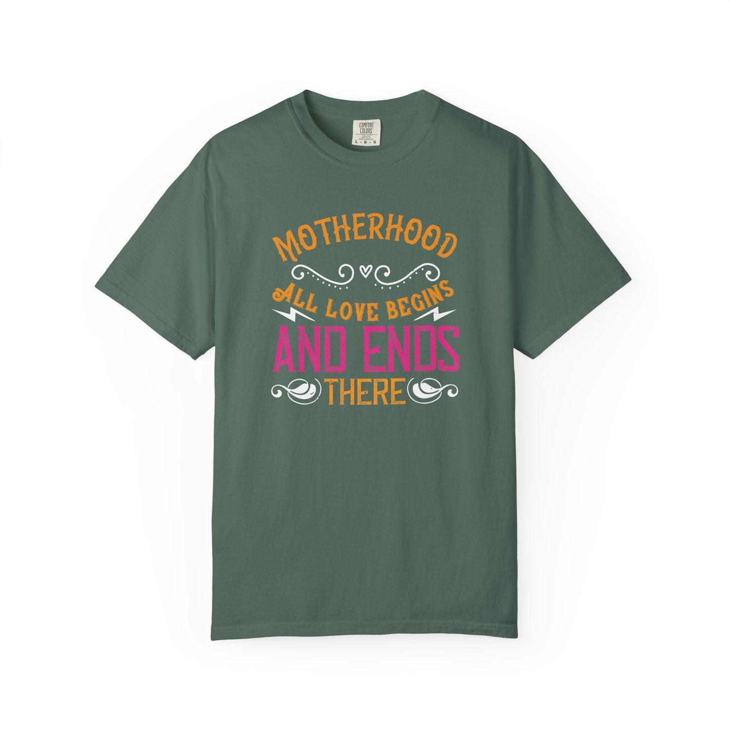 Mom T-shirt Mother Day Mama Tee Unisex Comfort Colors Garment-Dyed Cotton h85