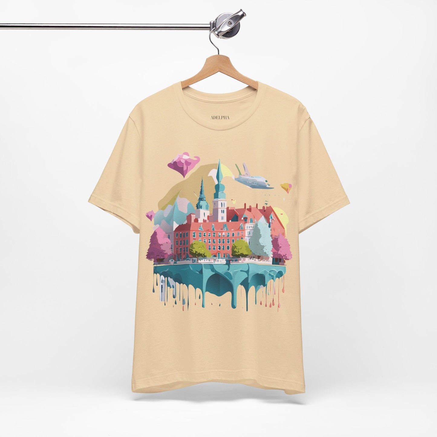 Germany Tourist Shirt Unisex Graphic Tee Vintage Inspired Art By Adelpha Premium Design