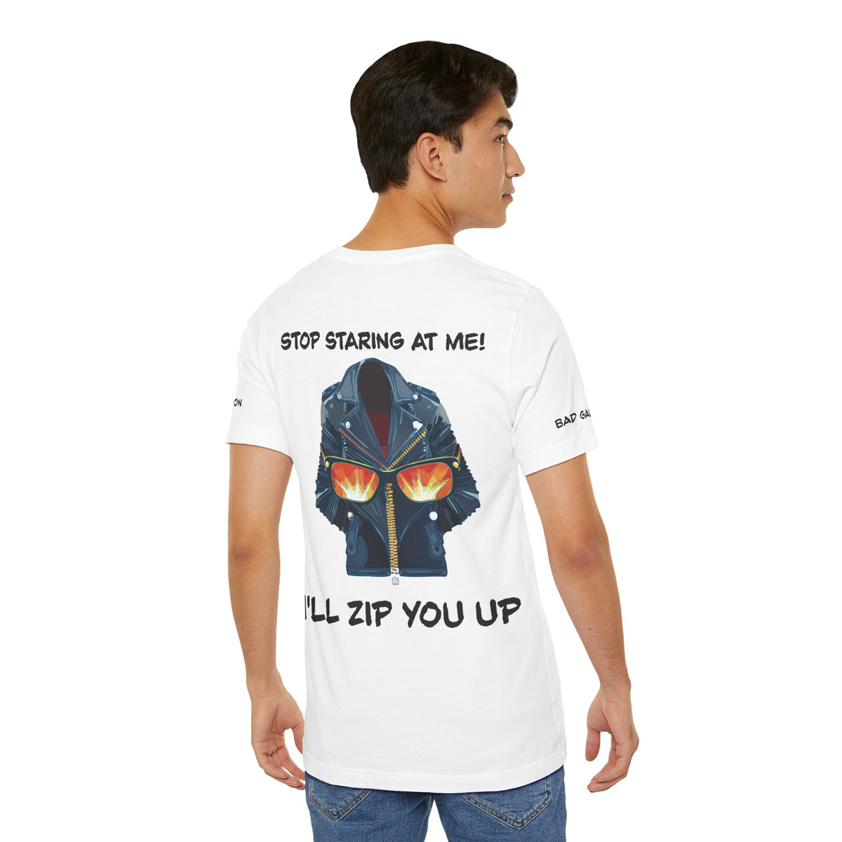 Animal Graphic Unisex Cotton Bella+Canvas Tee with Art Design b2