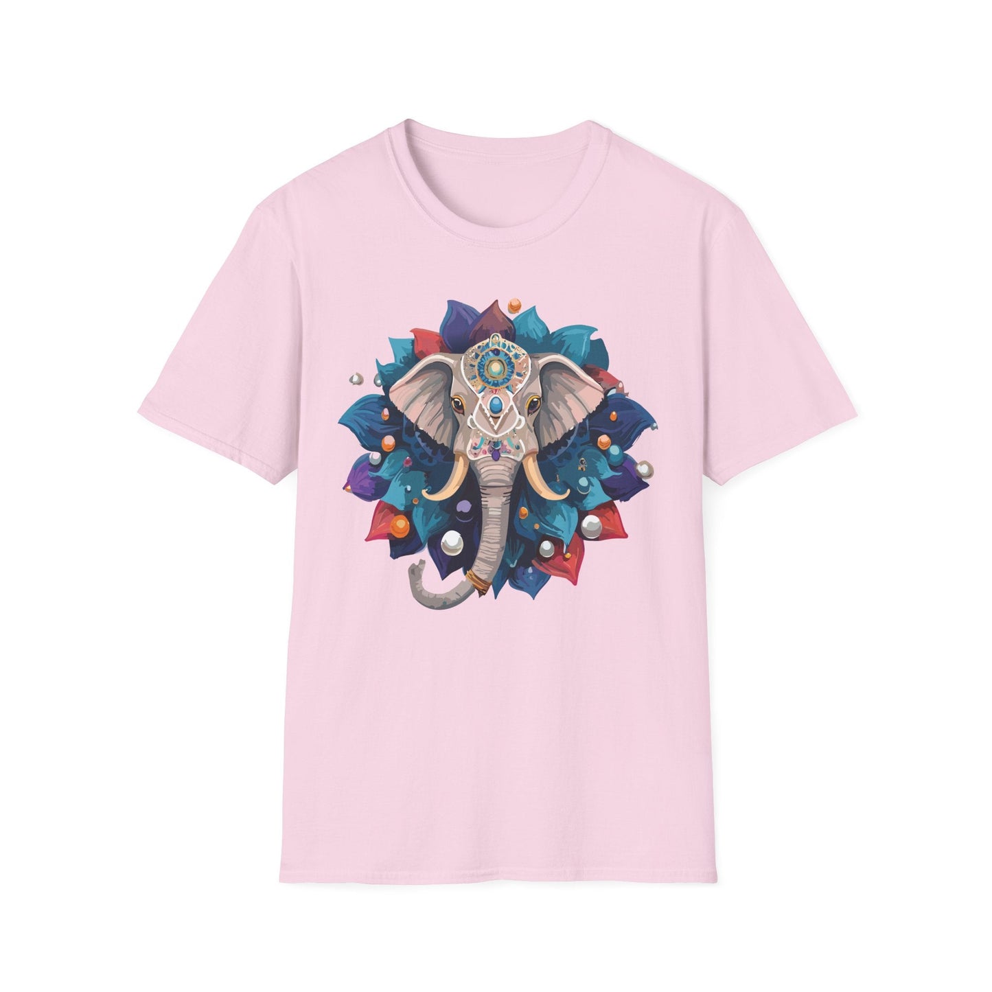 Elephant T Shirt Unisex Softstyle 64000 Short Sleeve Cotton Tee Comfortable Everyday Wear
