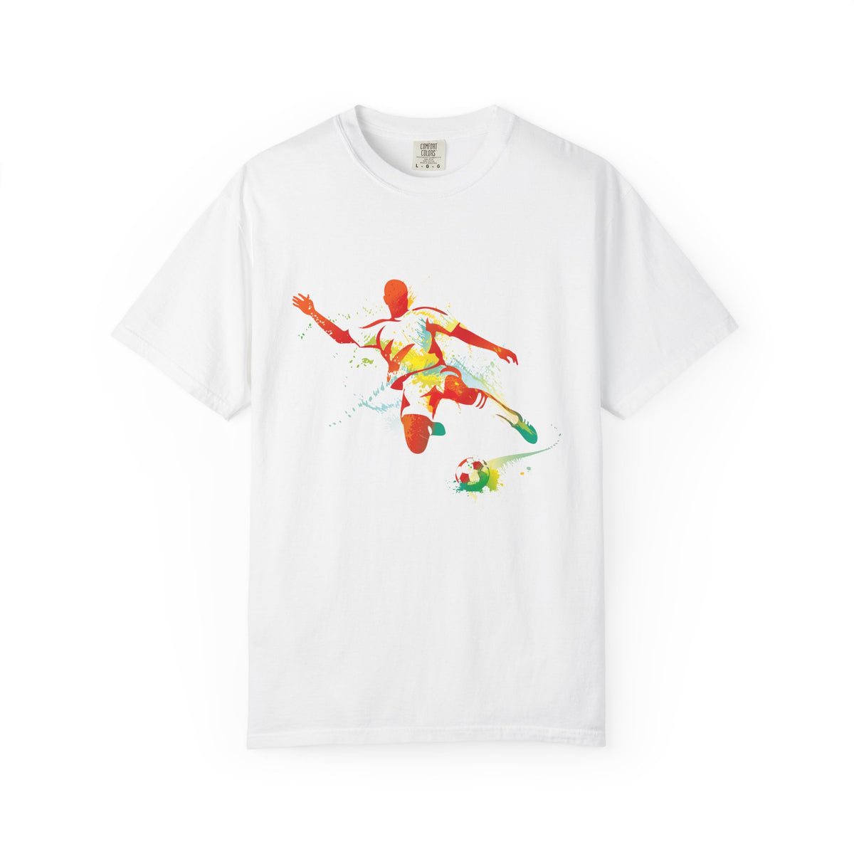 Sports Graphic Unisex T-Shirt Garment Dyed Cotton Relaxed Fit Comfort Colors 7