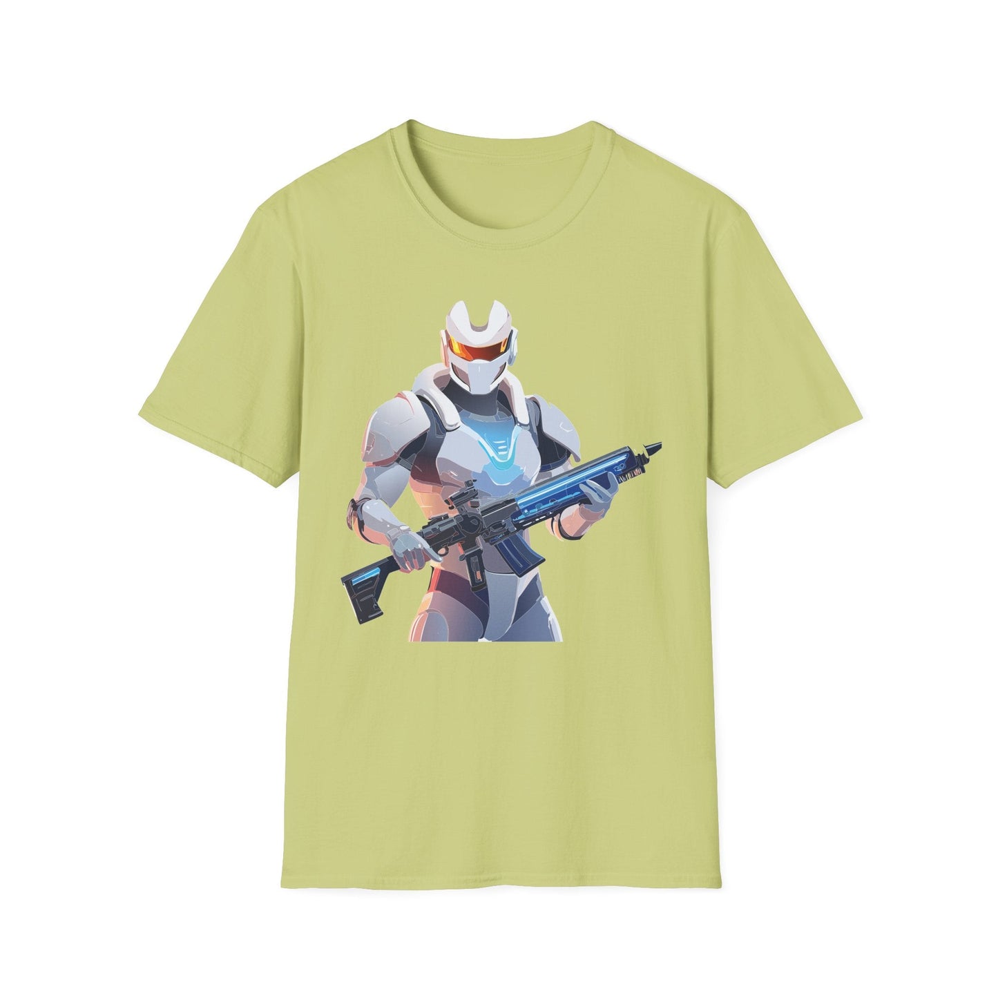 Robocop T Shirt Unisex Gildan Softstyle 64000 100 Percent Ring Spun Cotton Tee With Artwork
