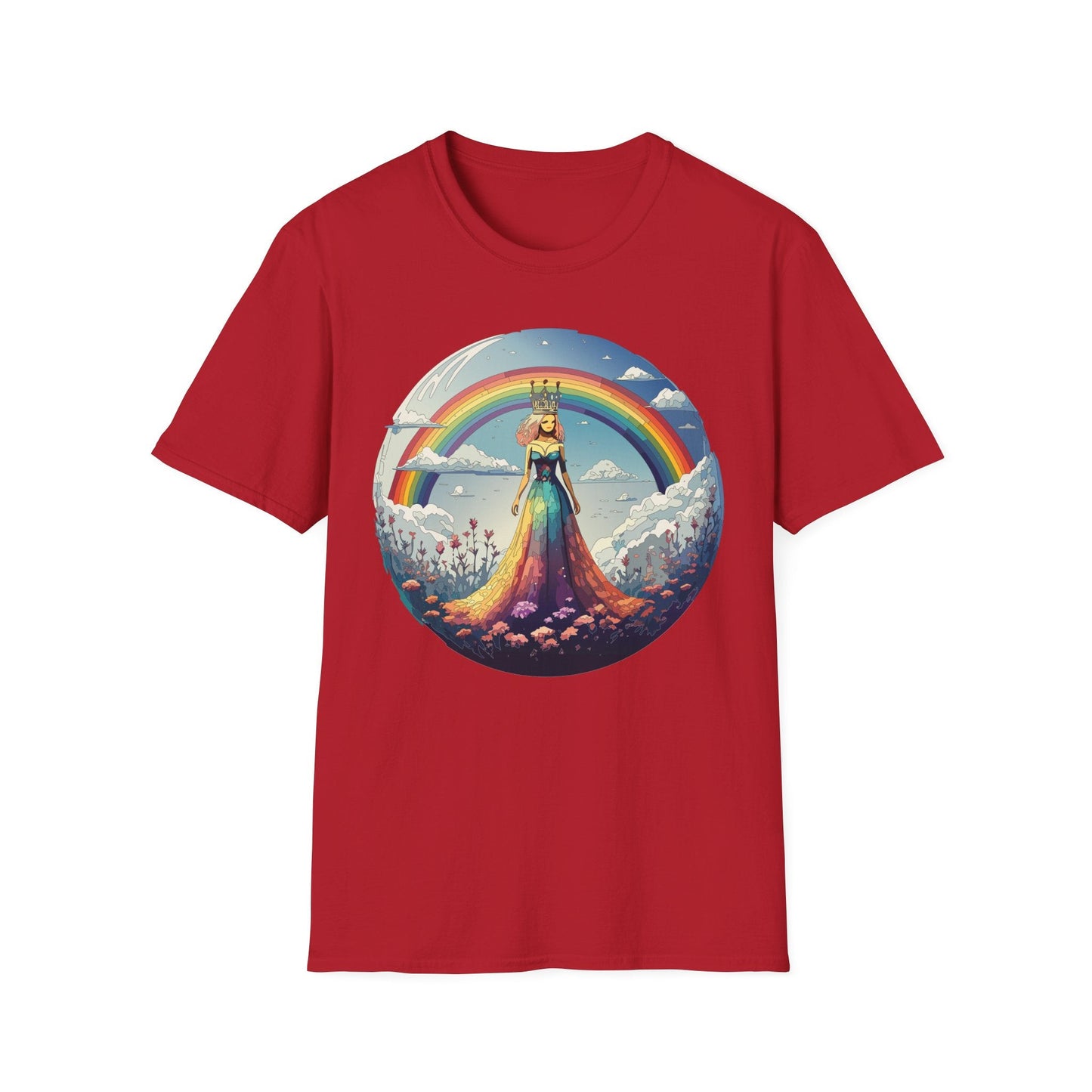 Womens Graphic T Shirt Art Design Tee Softstyle 64000 100 Percent Cotton Comfort