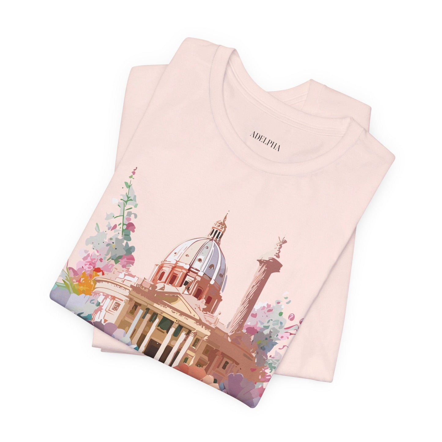 Unisex Rome Graphic Tee Tourist Shirt Adelpha Vintage Artwork Premium Comfort Everyday Wear