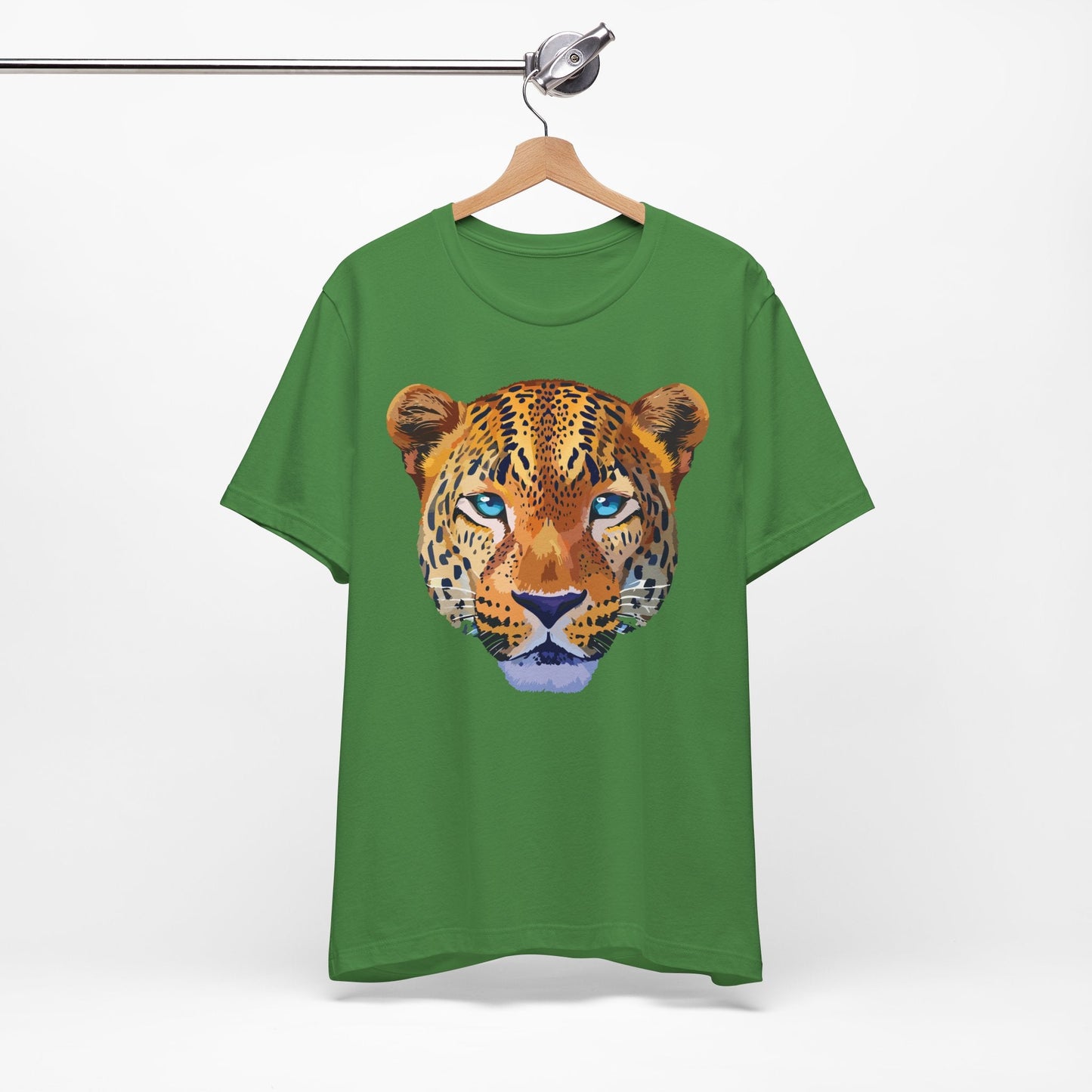 Unisex Animal Print Tee Shirt With Art Design Wild Animals Graphic Tee For Everyday Wear