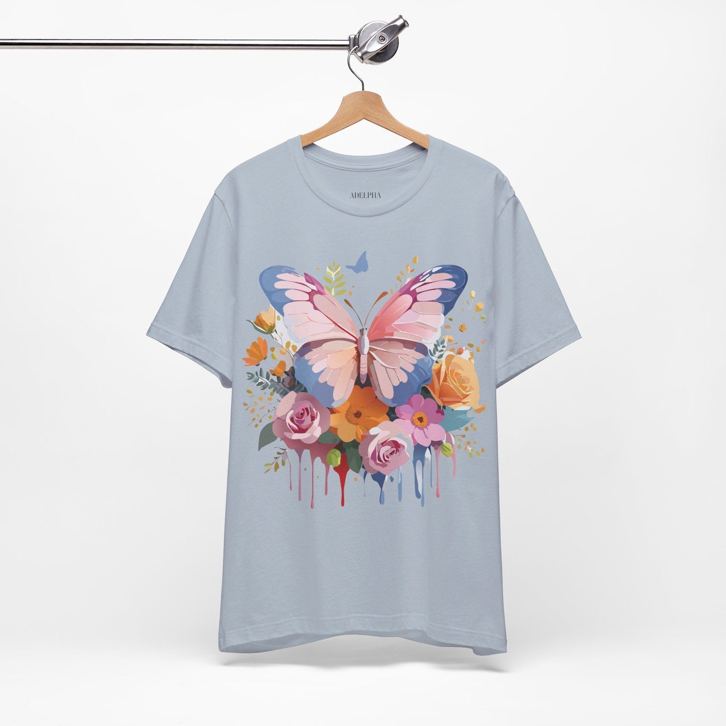 Butterfly Graphic Tee Unisex Art Design Shirt By Adelpha Vintage Inspired