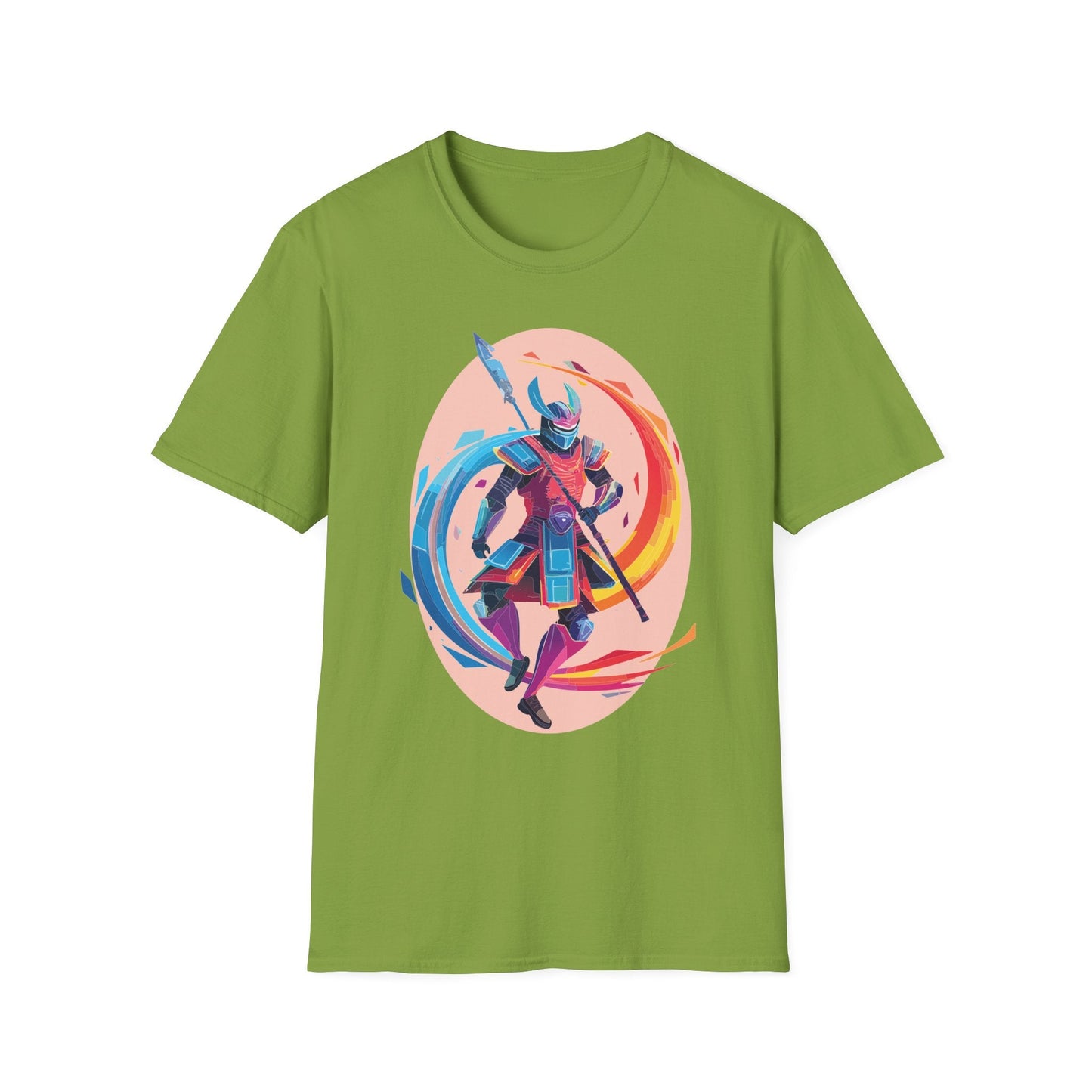 Samurai Shirt Unisex Softstyle T Shirt 64000 Cotton Breathable Everyday Comfort Fit