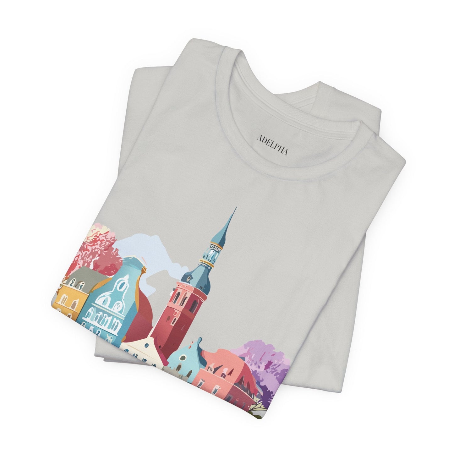 Germany Tourist Shirt Unisex Graphic Tee With Vintage Adelpha Artwork Short Sleeve