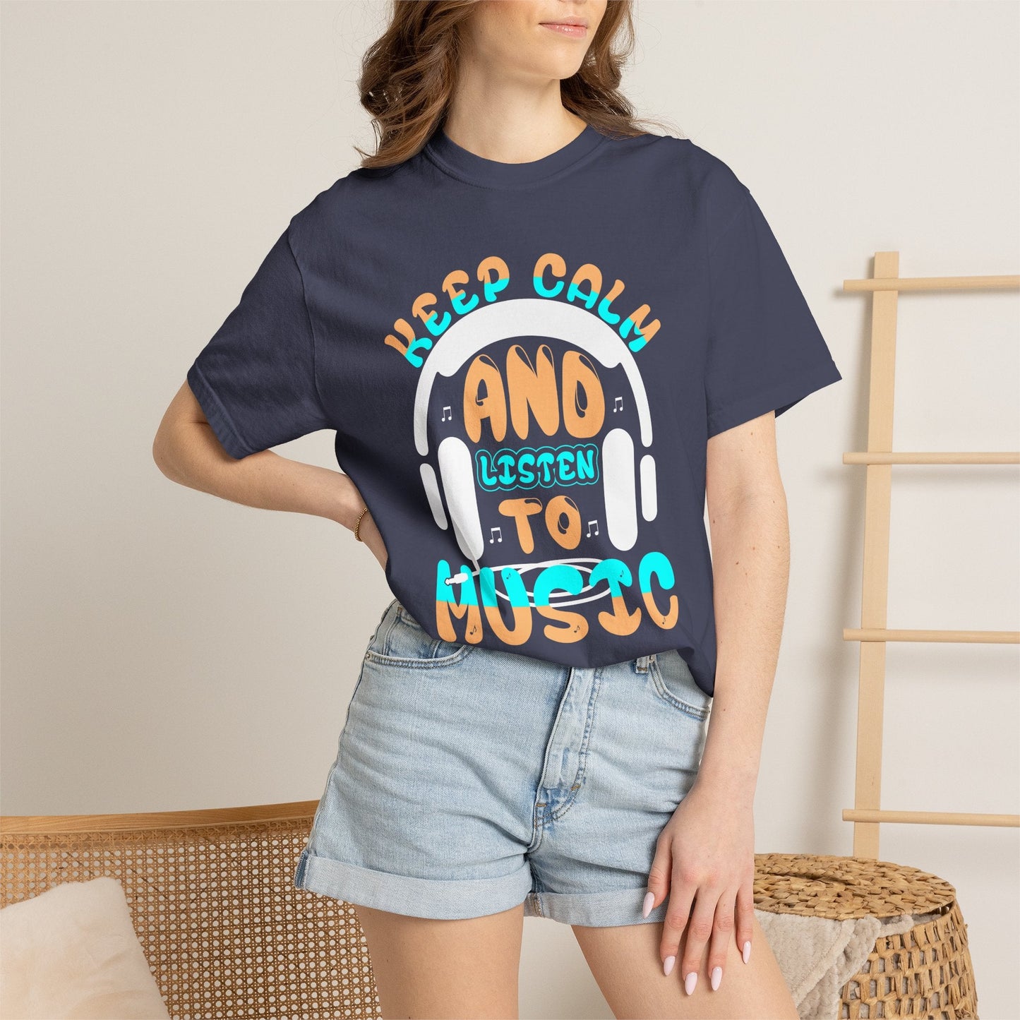 Music Graphic Design Unisex Cotton T-shirt 055