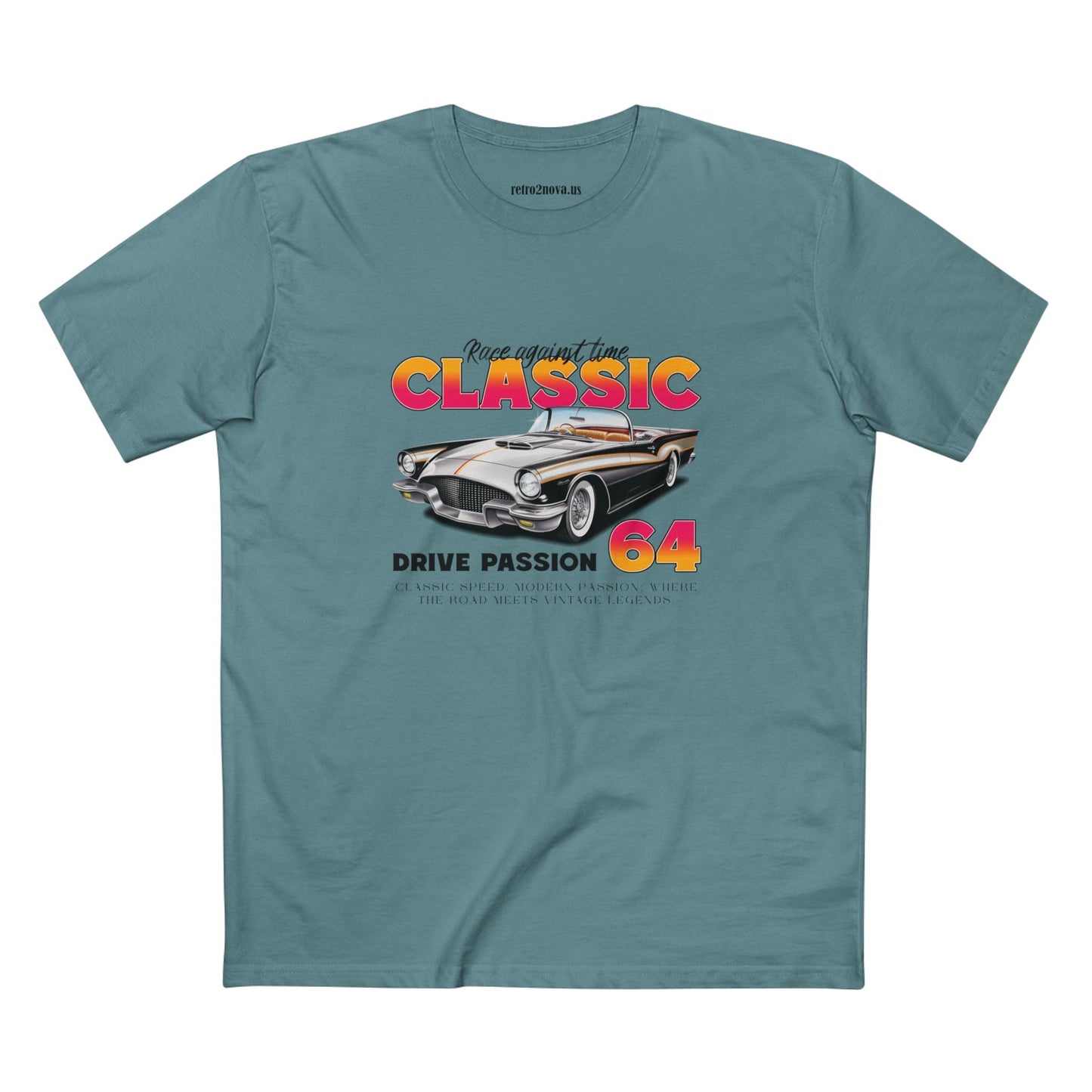 Retro Car Shirts Vintage Car Shirts Unisex Premium Cotton Tee With Original Art Design RC 16