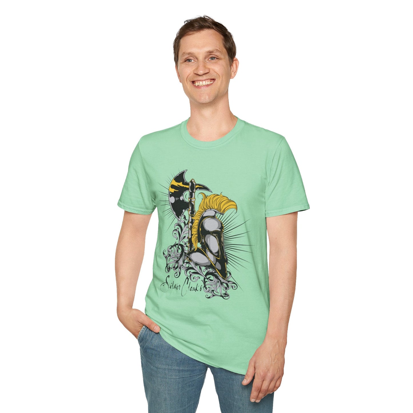 Unisex Art Graphic Shirt 100 Percent Ring Spun Cotton Softstyle Tee For Everyday Comfort And Style
