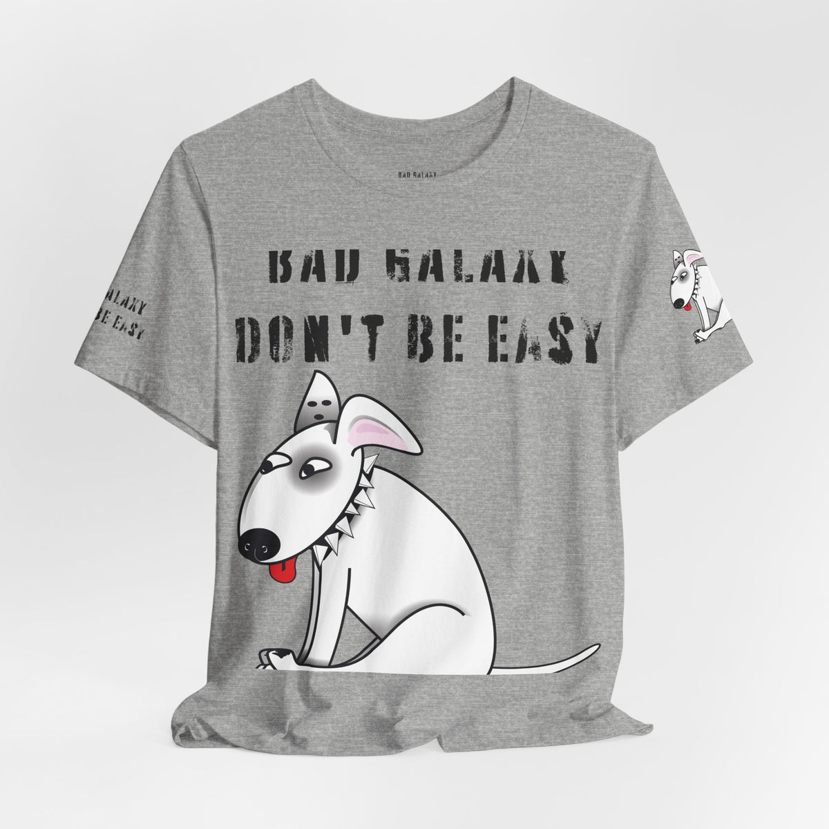 Funny Dog Graphic Unisex Cotton Bella+Canvas Tee with Art Design b86