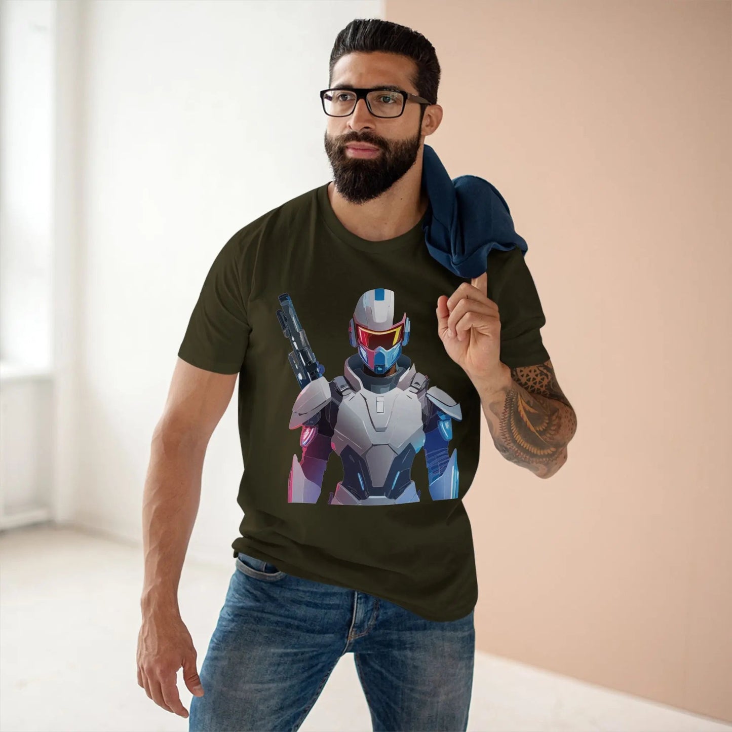 Robocop Graphic Unisex 100 Cotton Staple Tee 8