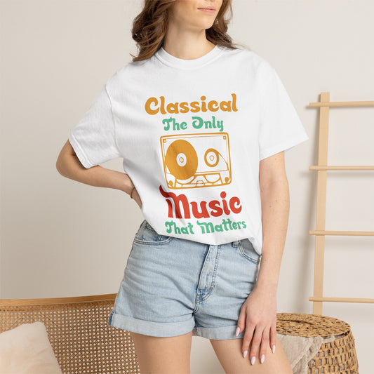 Music Graphic Design Unisex Cotton T-shirt 011