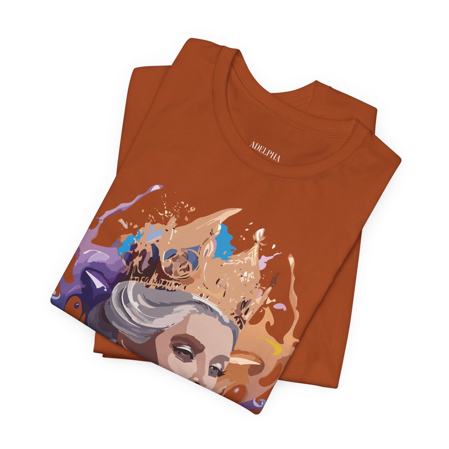 Queen Graphic T Shirt Adelpha Unisex Jersey Short Sleeve Art Design Tee Vintage Inspired Artwork