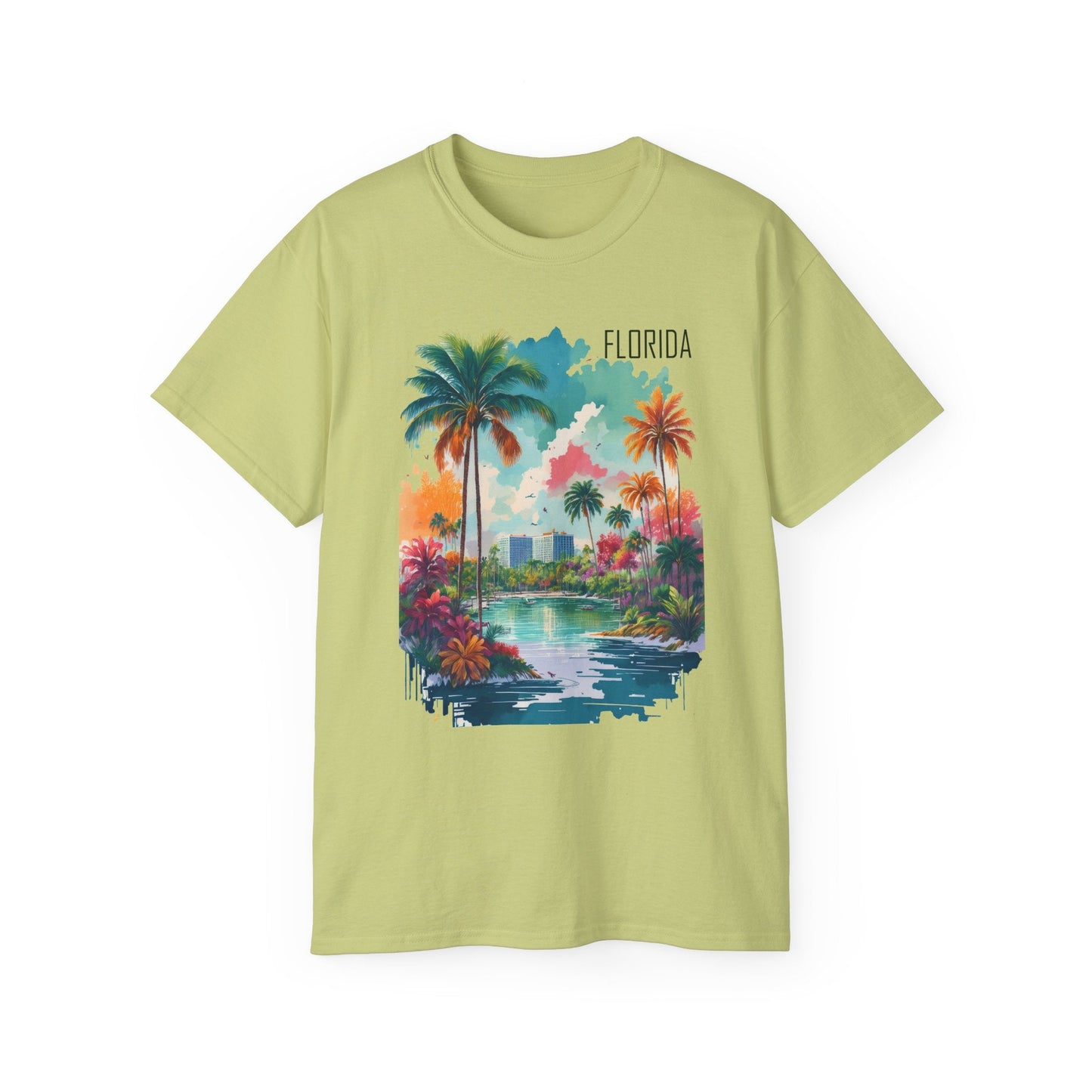 Florida Graphic Unisex Cotton T‑Shirt 2