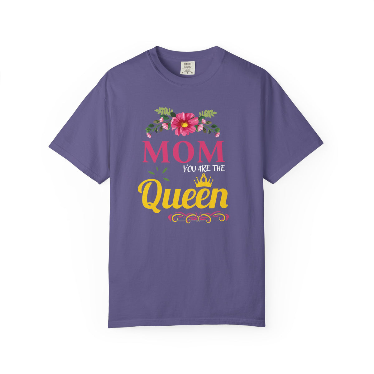 Mom T-shirt Mother's Day Mama Tee Unisex Comfort Colors Garment-Dyed Cotton h13