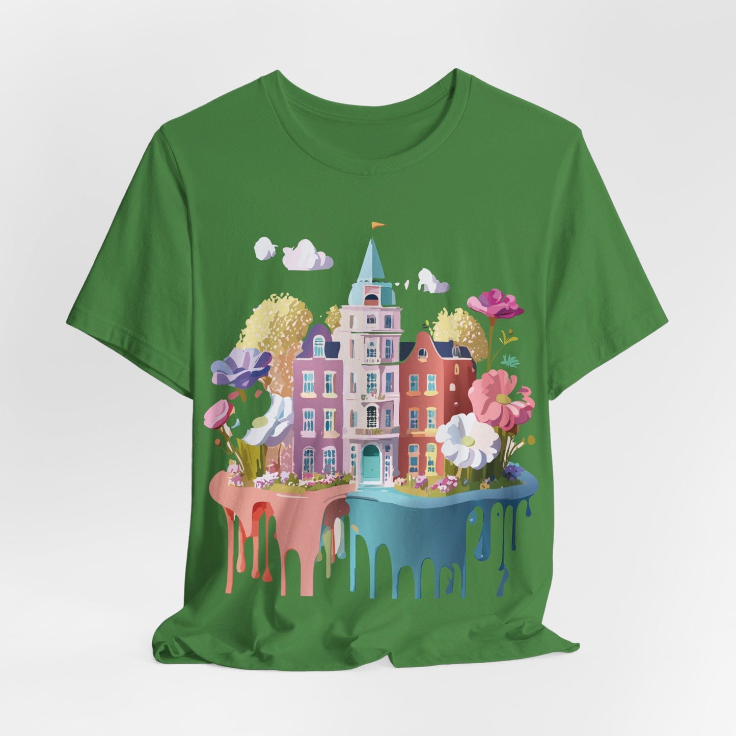 Amsterdam Tourist Shirt Unisex Graphic Tee Vintage Inspired Artwork Art Design By Adelpha